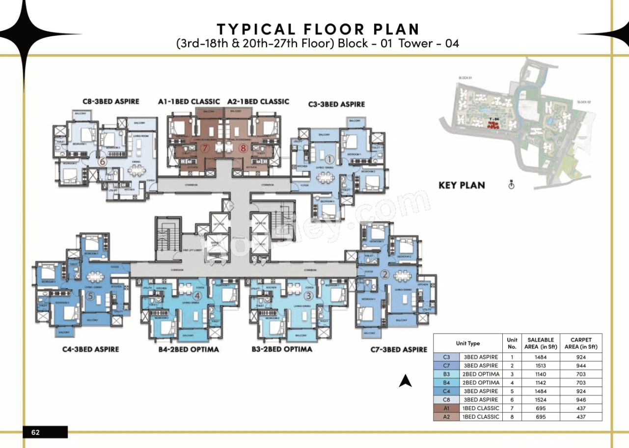 Prestige Southern Star Floor plan 2