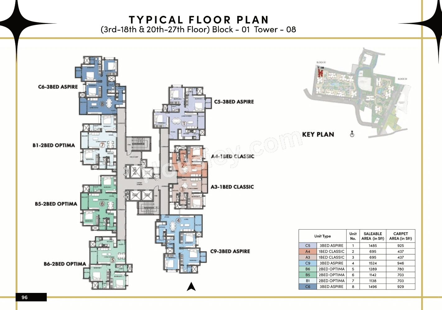 Prestige Southern Star Floor plan 6