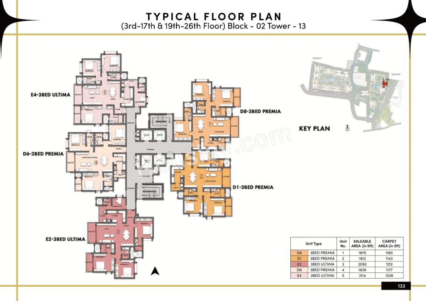Prestige Southern Star Floor plan 13