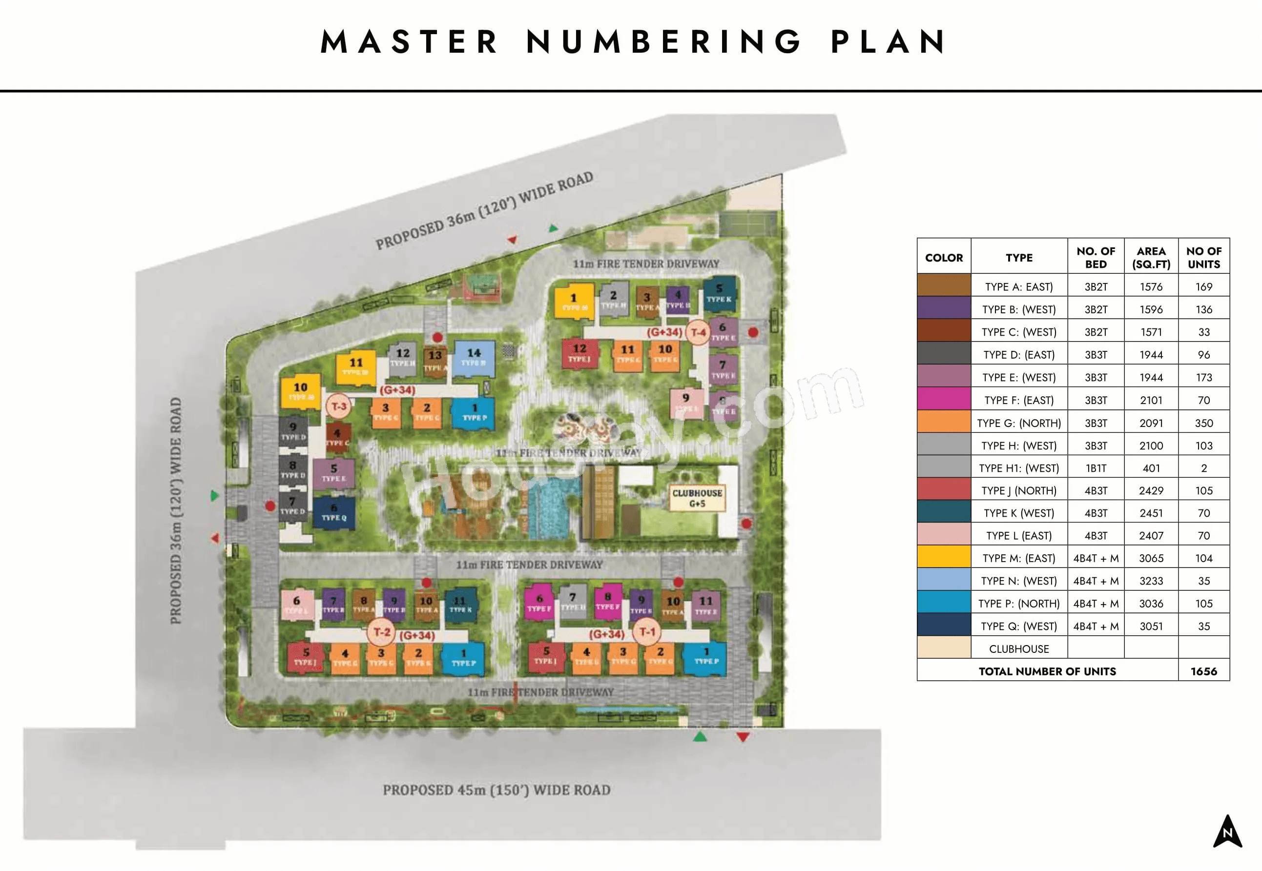 Prestige Spring Heights Rajendra Nagar Floor plan 2