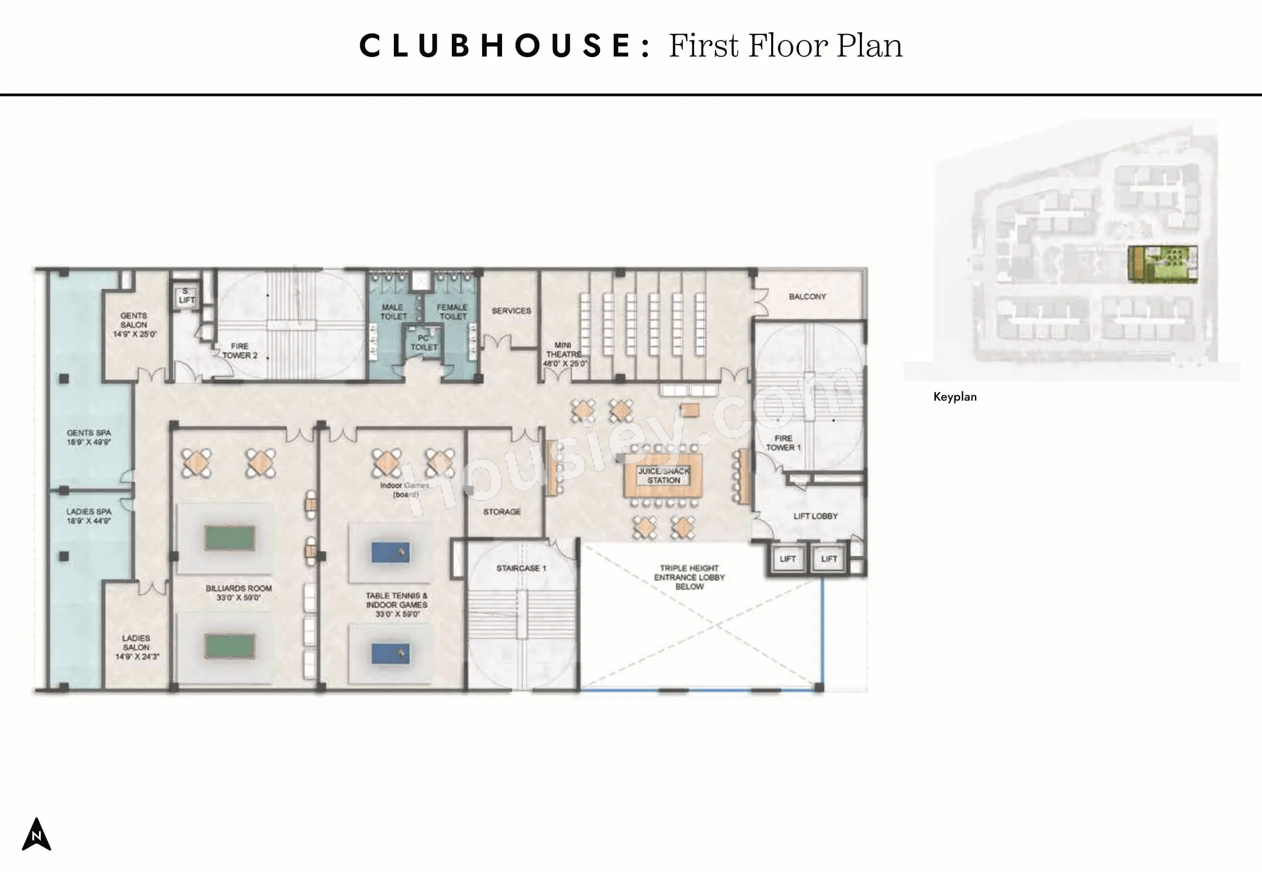 Prestige Spring Heights Rajendra Nagar Floor plan 4