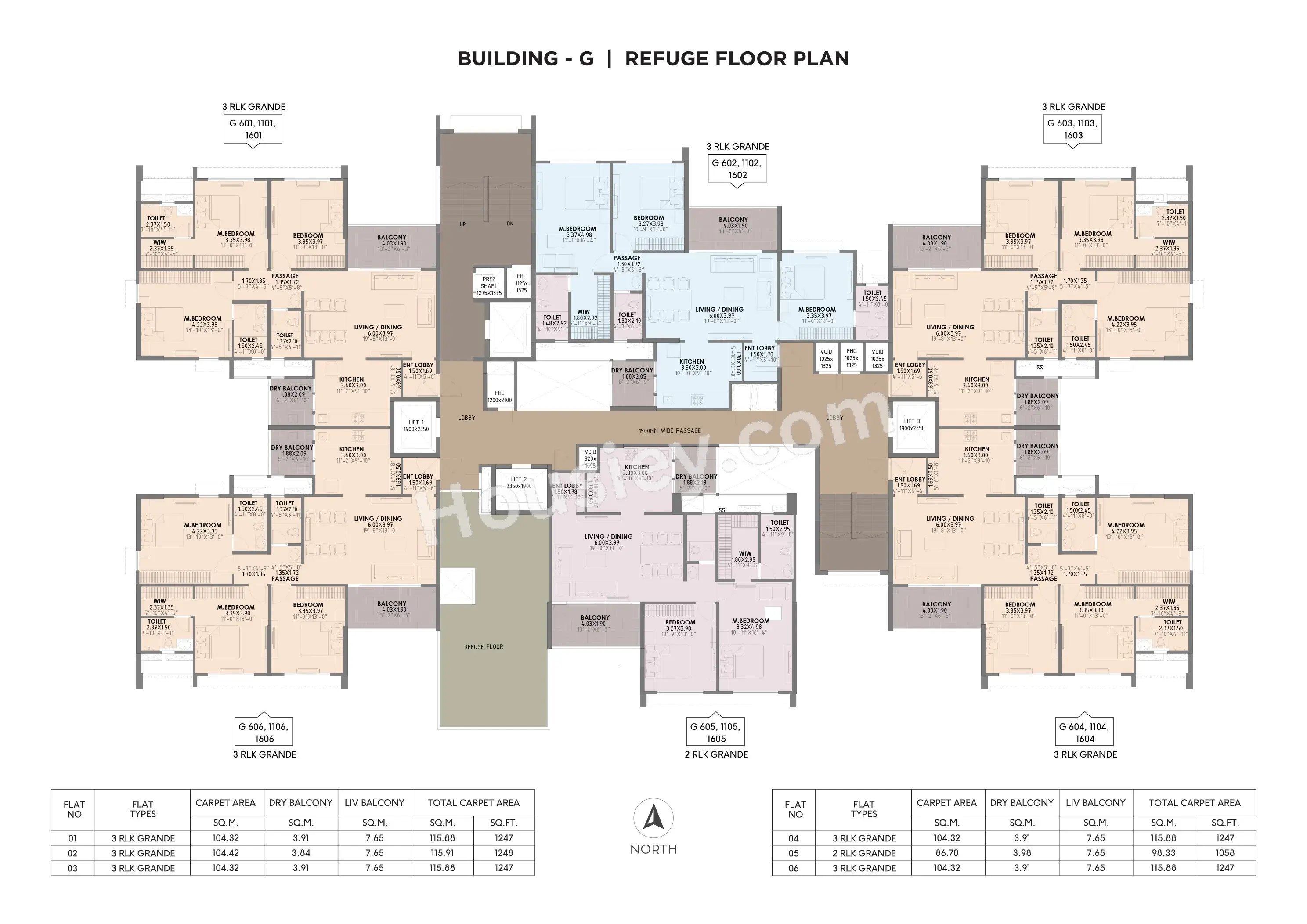 Pride Purple Park Pebbles Floor plan 6