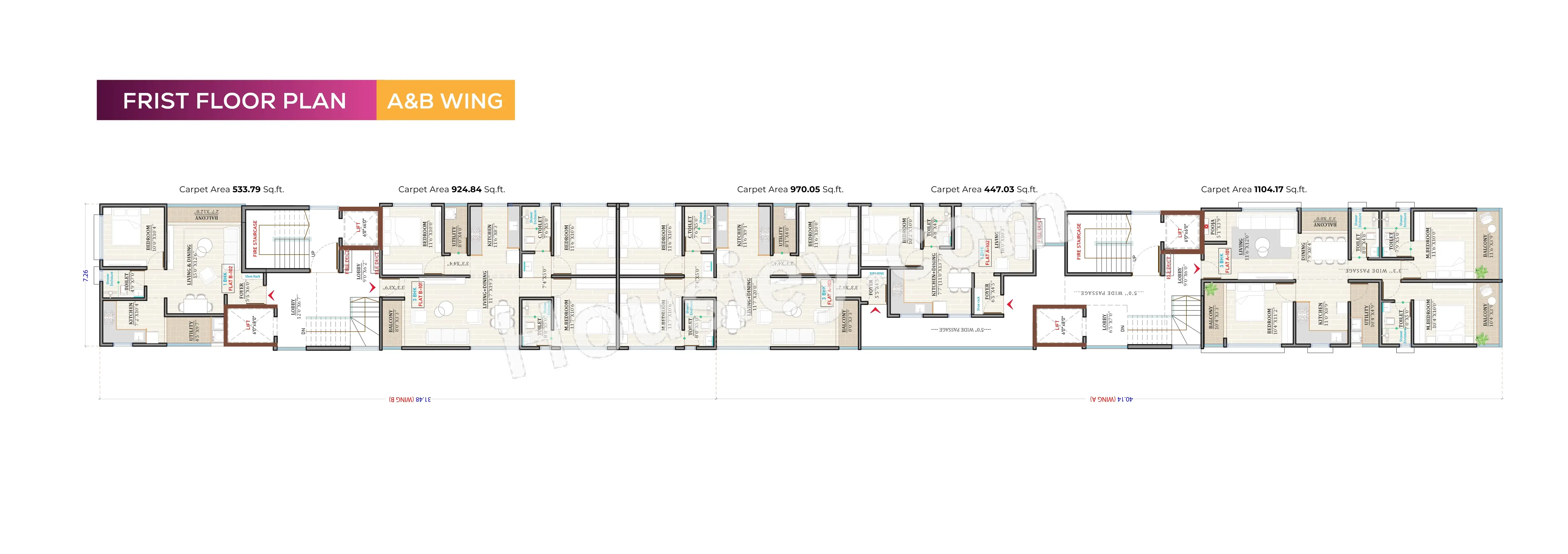 Prisma Eternia Floor plan 1