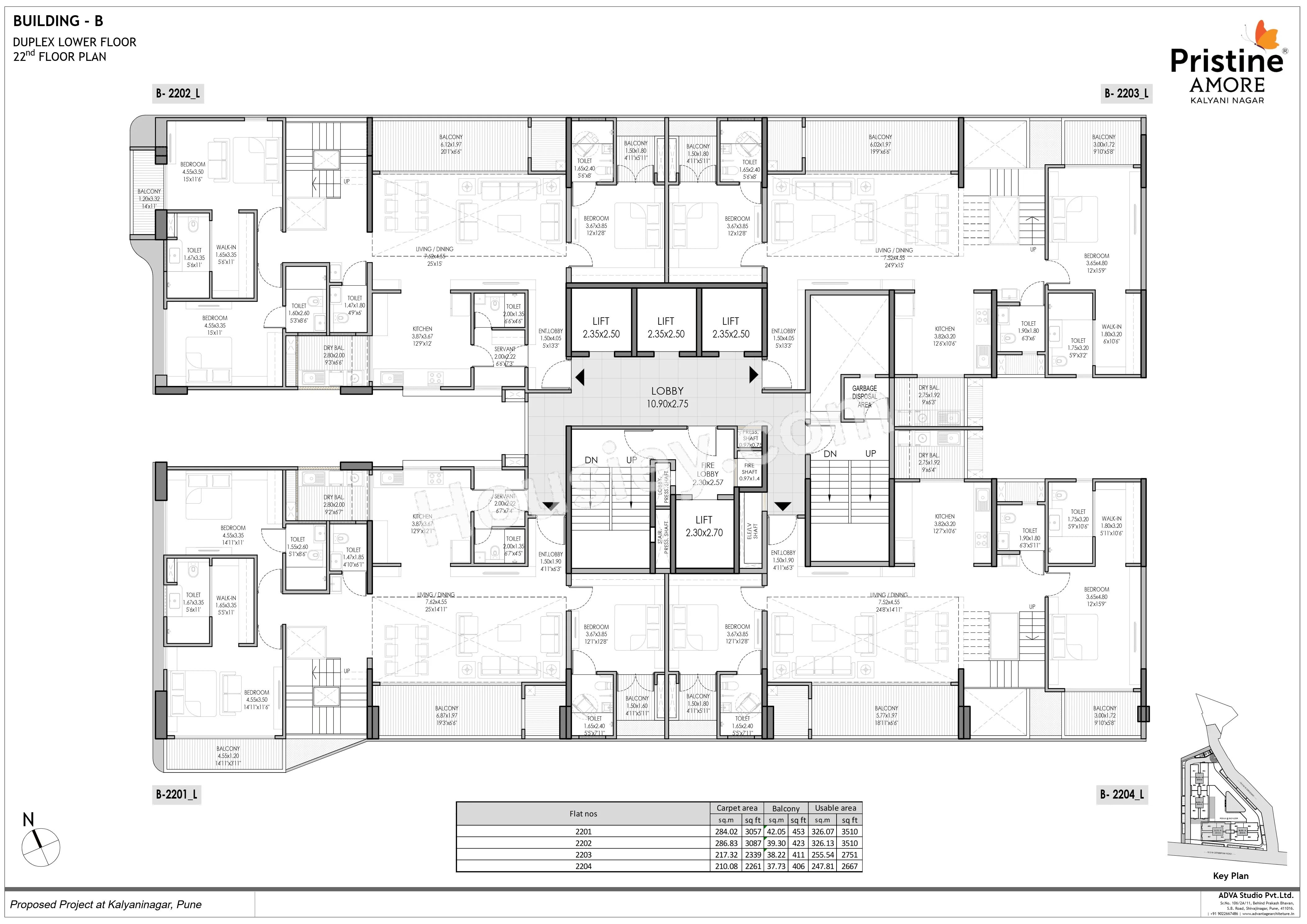 Pristine Amore Floor plan 1