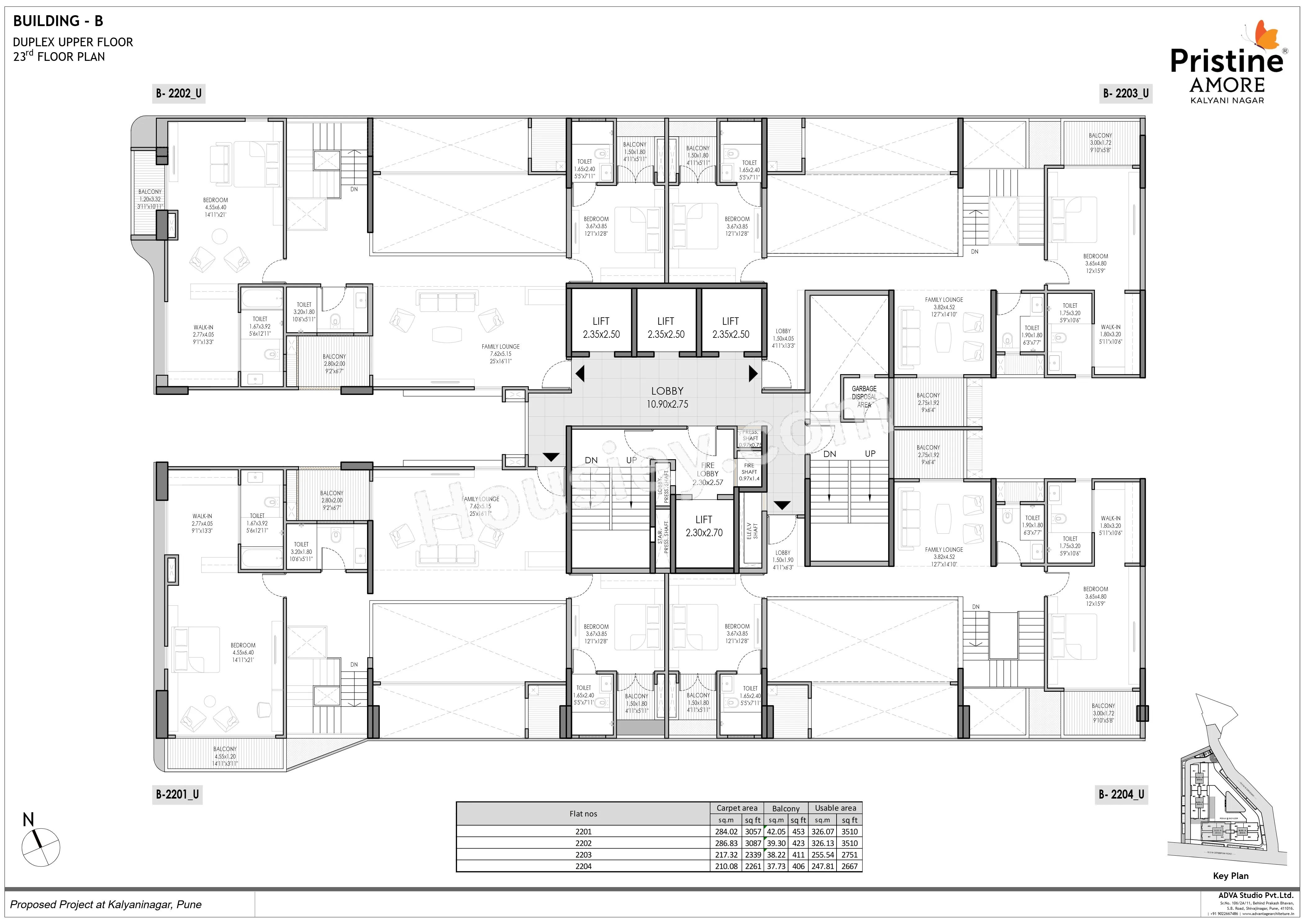 Pristine Amore Floor plan 2