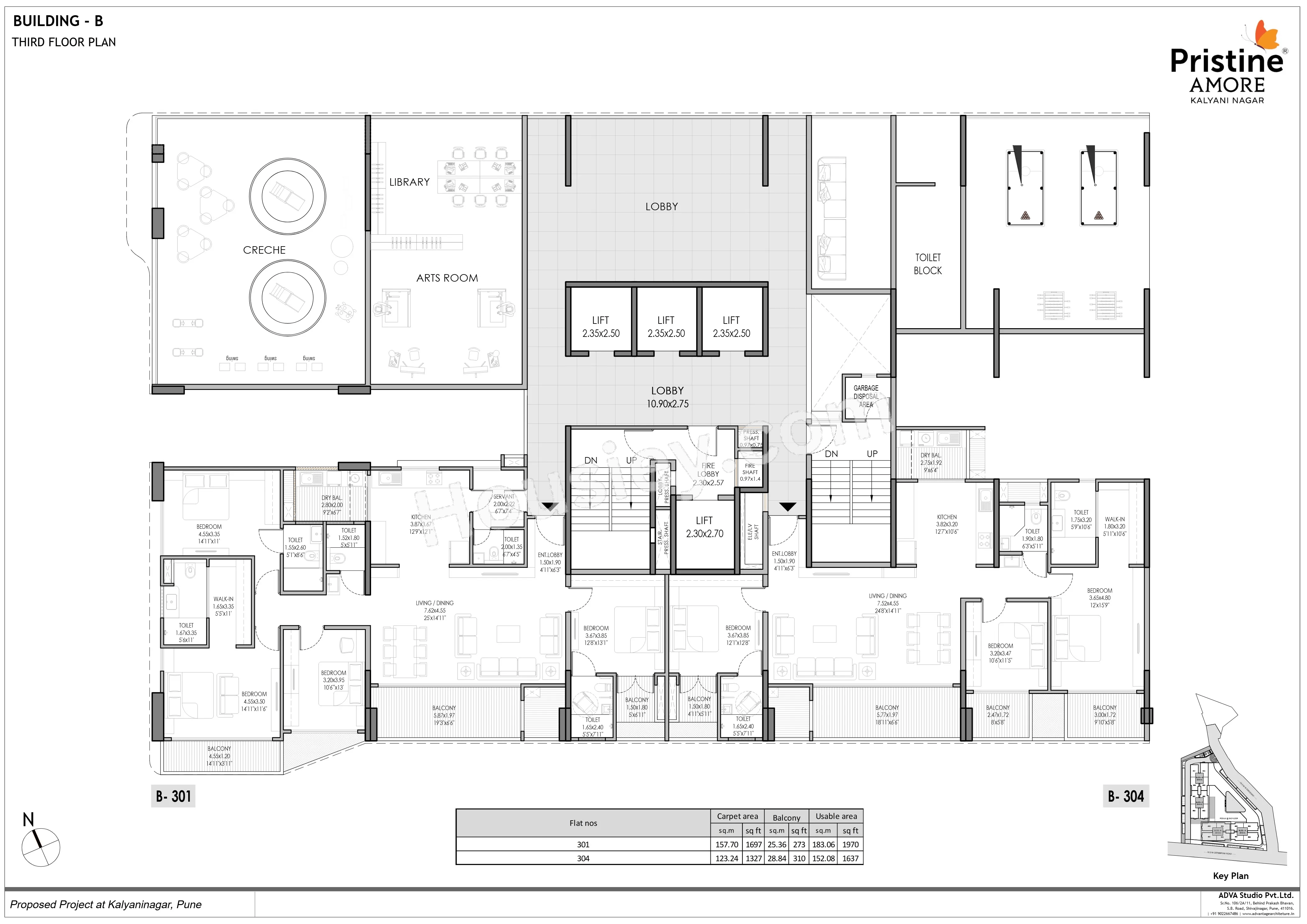 Pristine Amore Floor plan 3