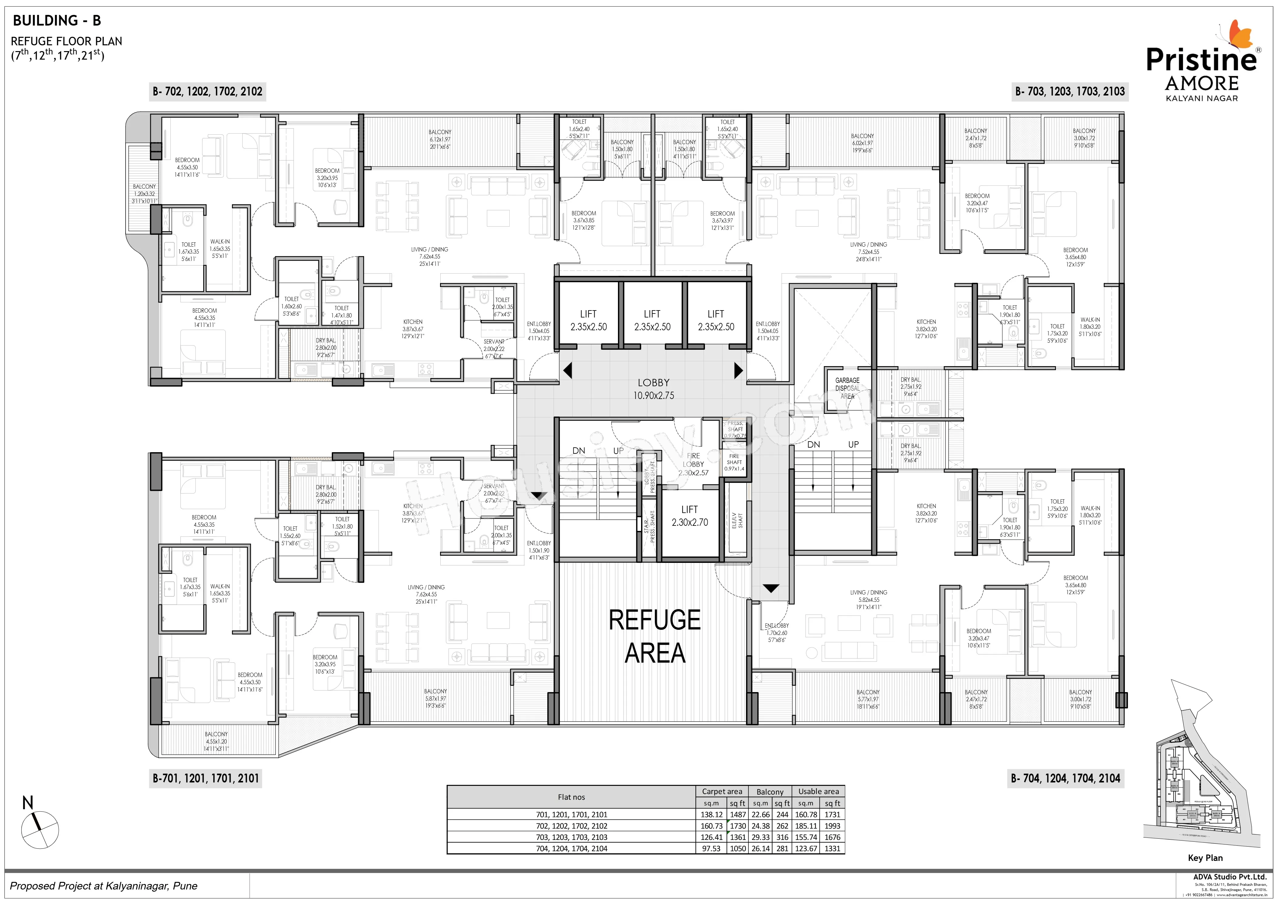 Pristine Amore Floor plan 4