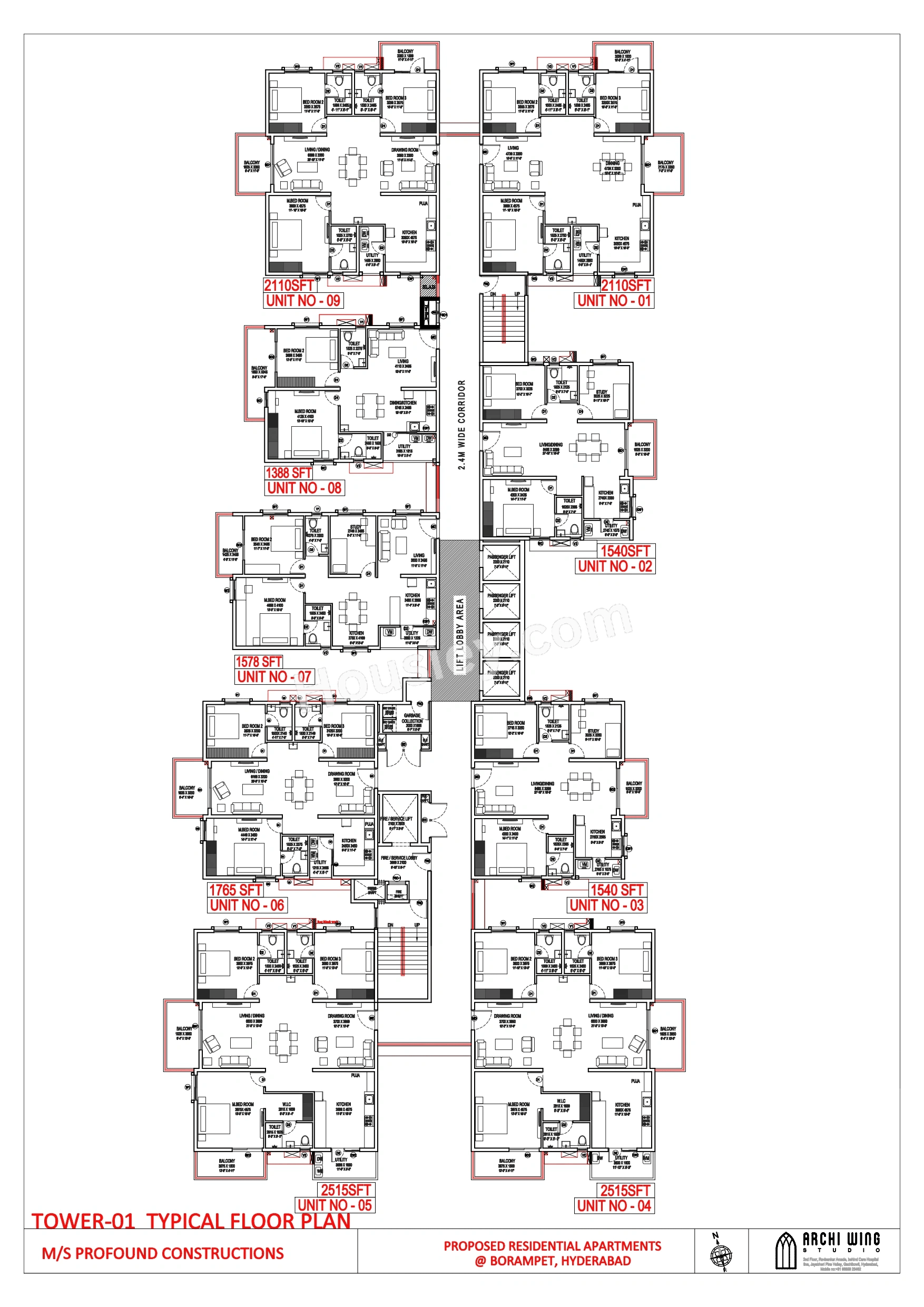 Profound Vanam Floor plan 1