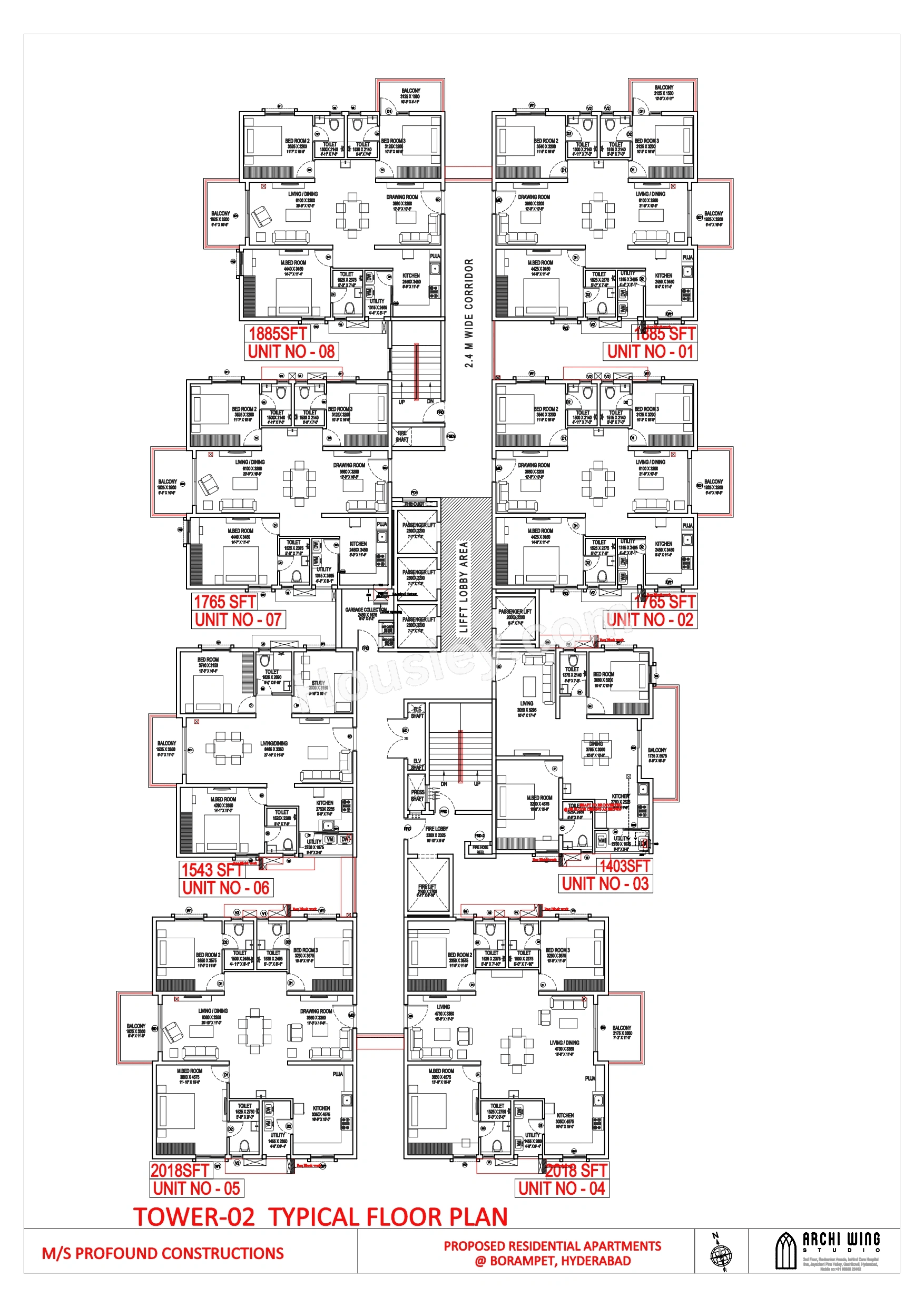 Profound Vanam Floor plan 2