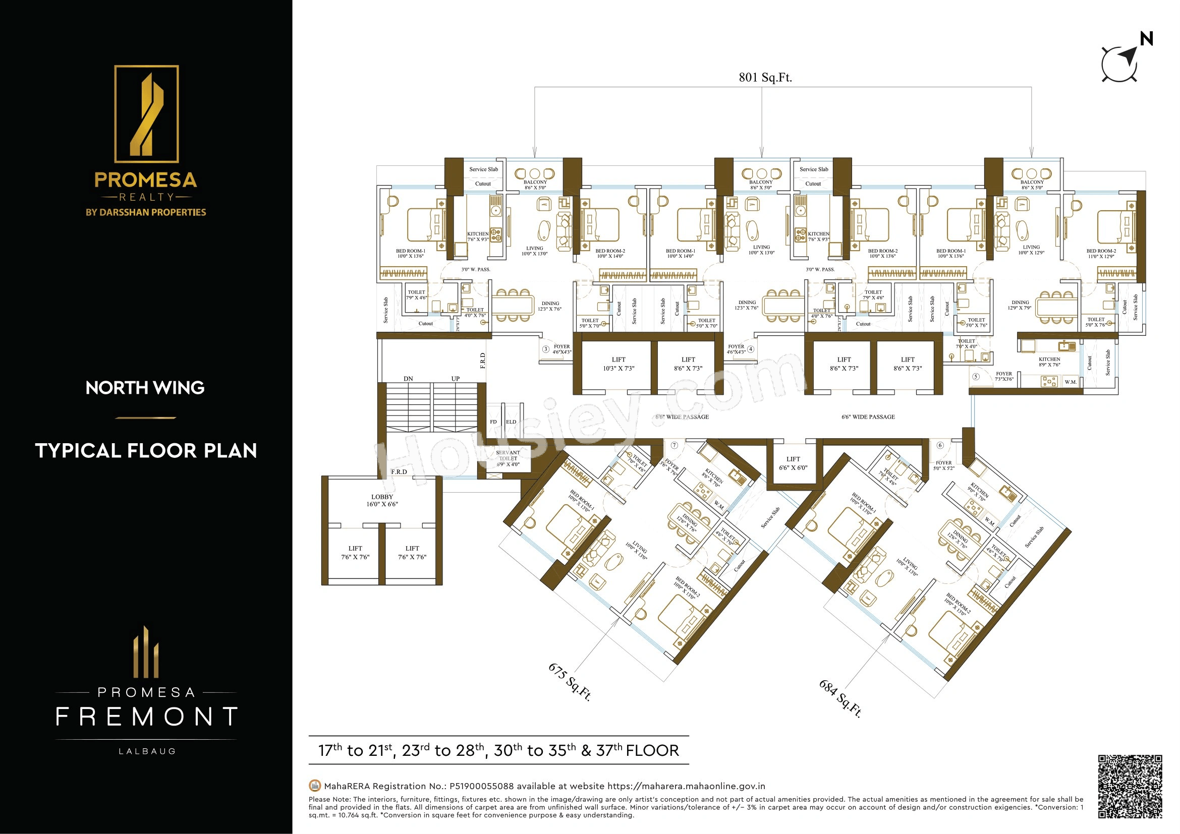 Promesa Fremont Floor plan 1