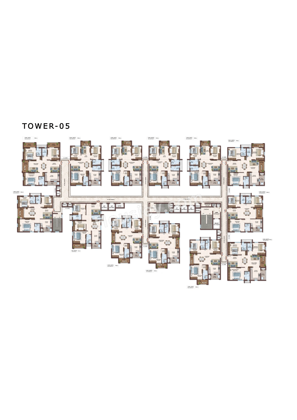 Prosperiti Homes Ekam Floor plan 5
