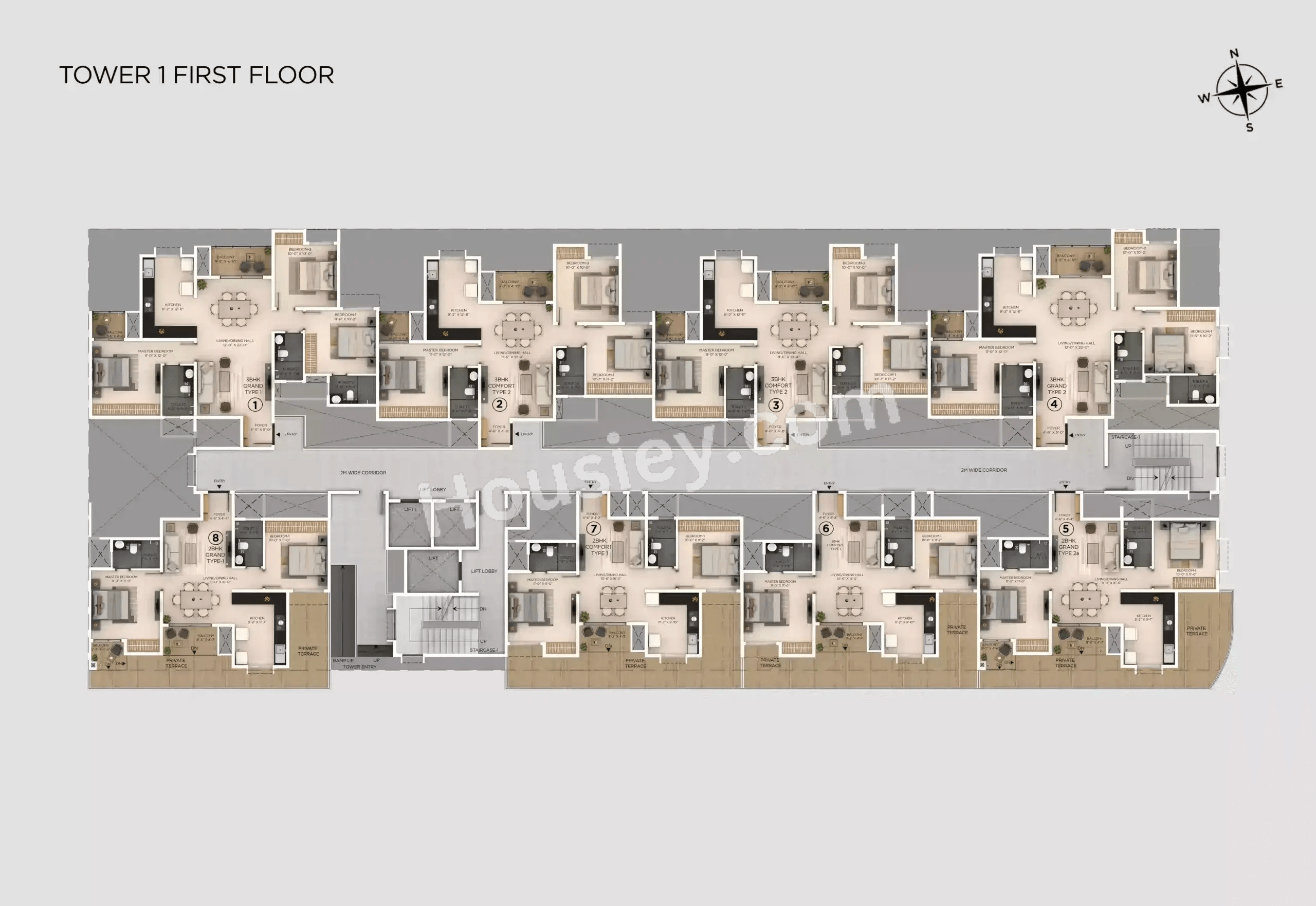 Provident Botanico Floor plan 1