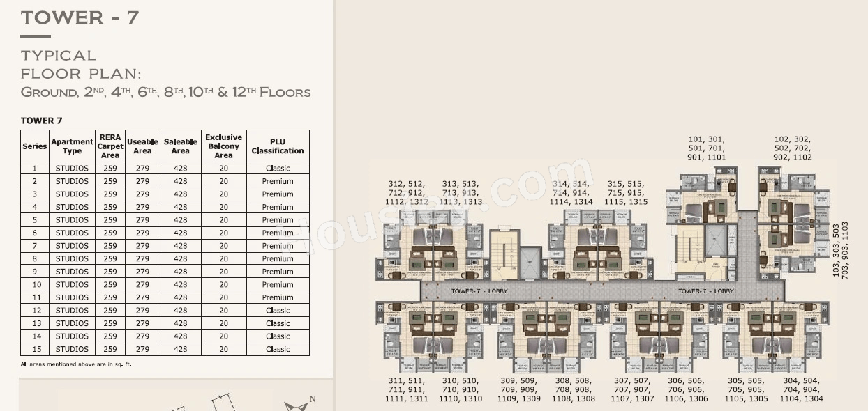 Provident Capella Floor plan 13