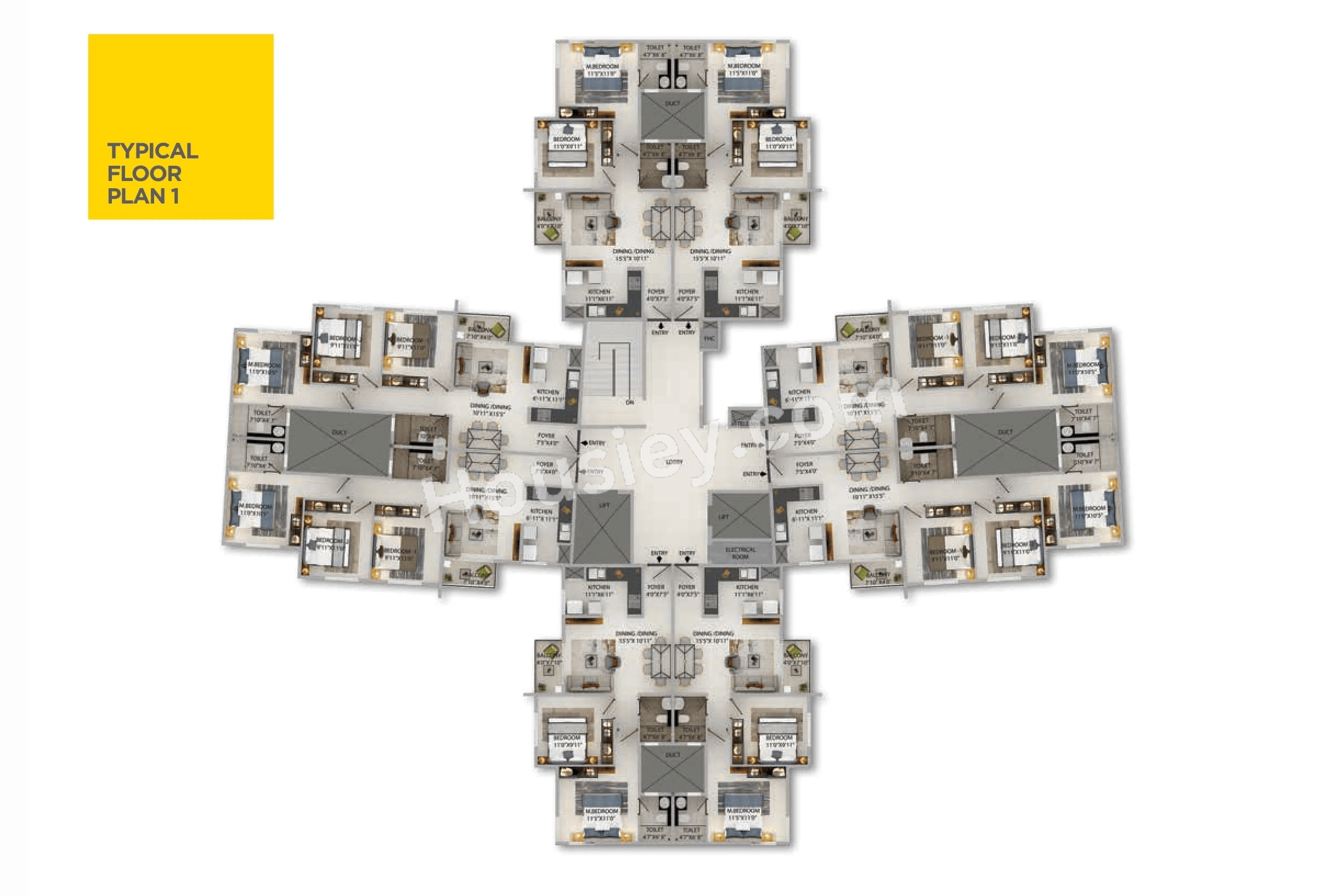 Provident Sunworth City Floor plan 2
