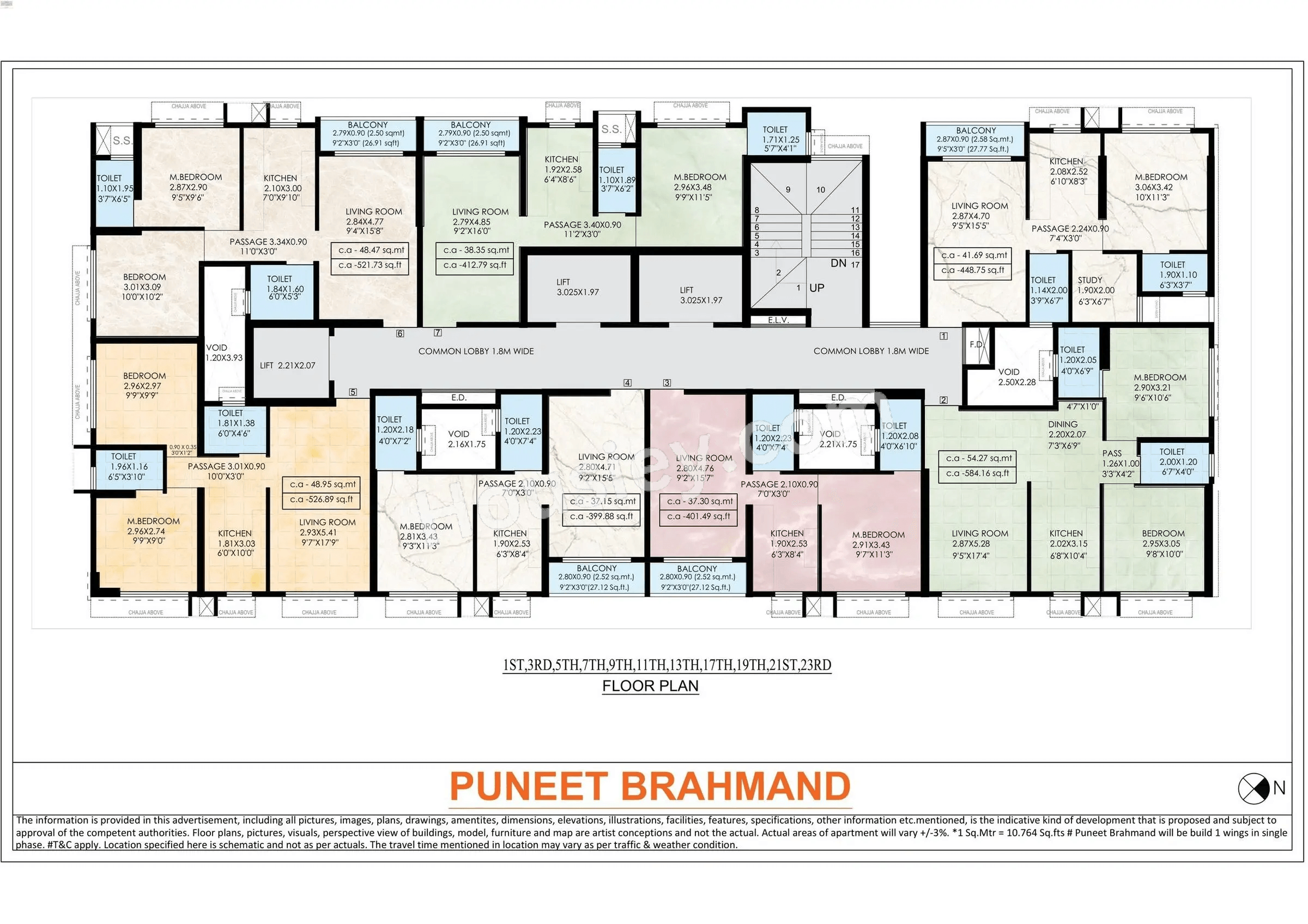 Puneet Brahmand Floor plan 1