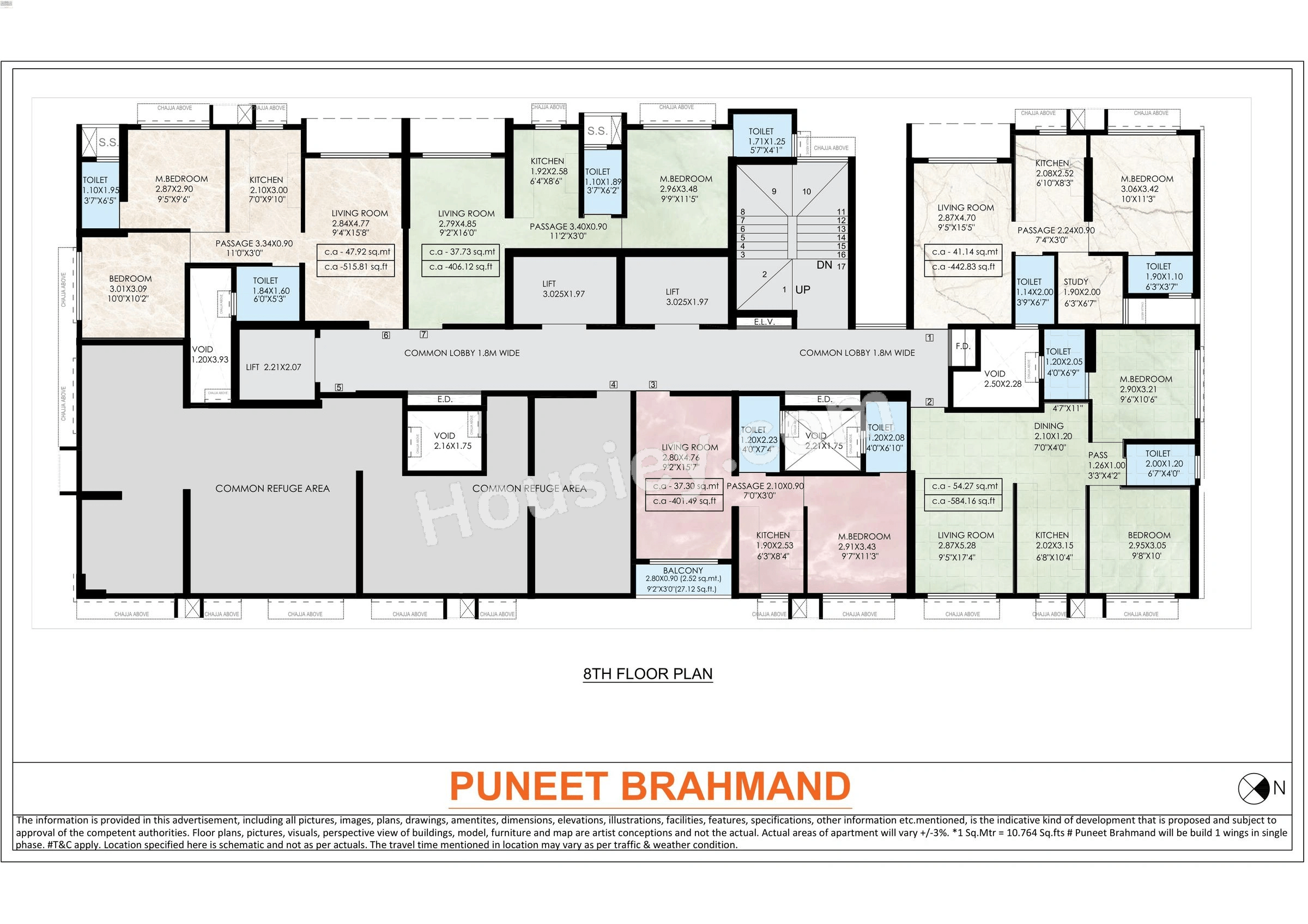 Puneet Brahmand Floor plan 3