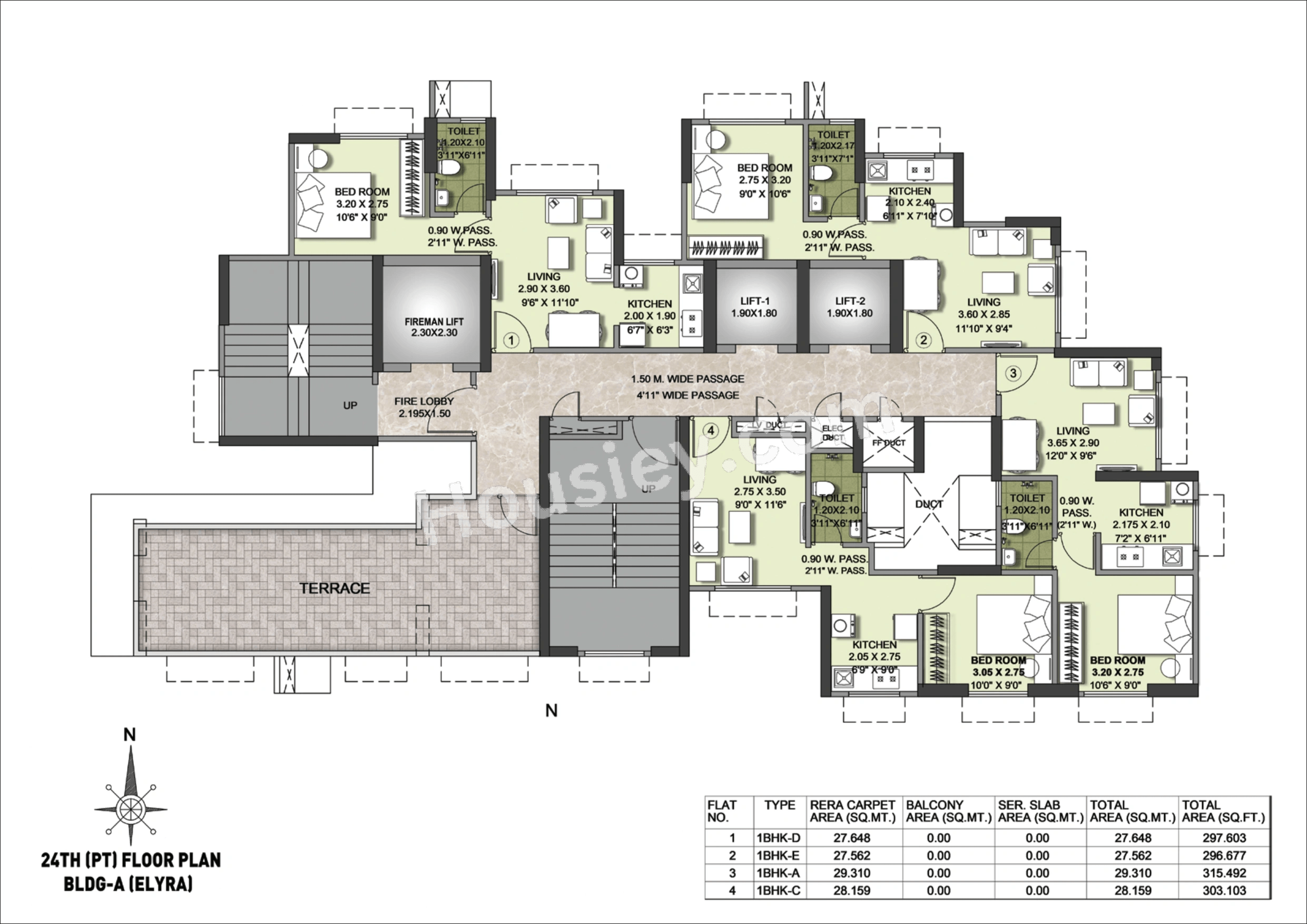 Puraniks Elyra Floor plan 2