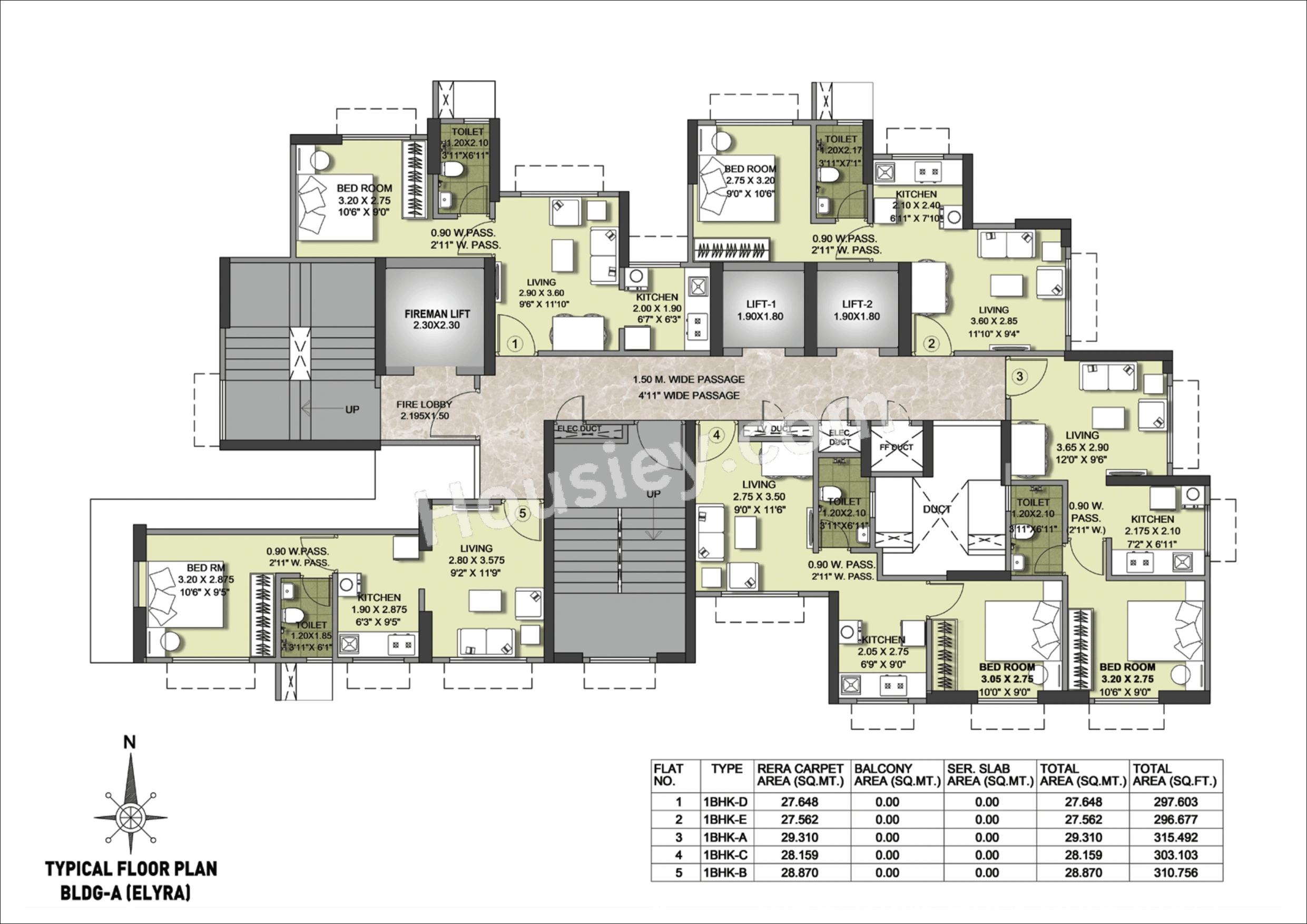 Puraniks Elyra Floor plan 3