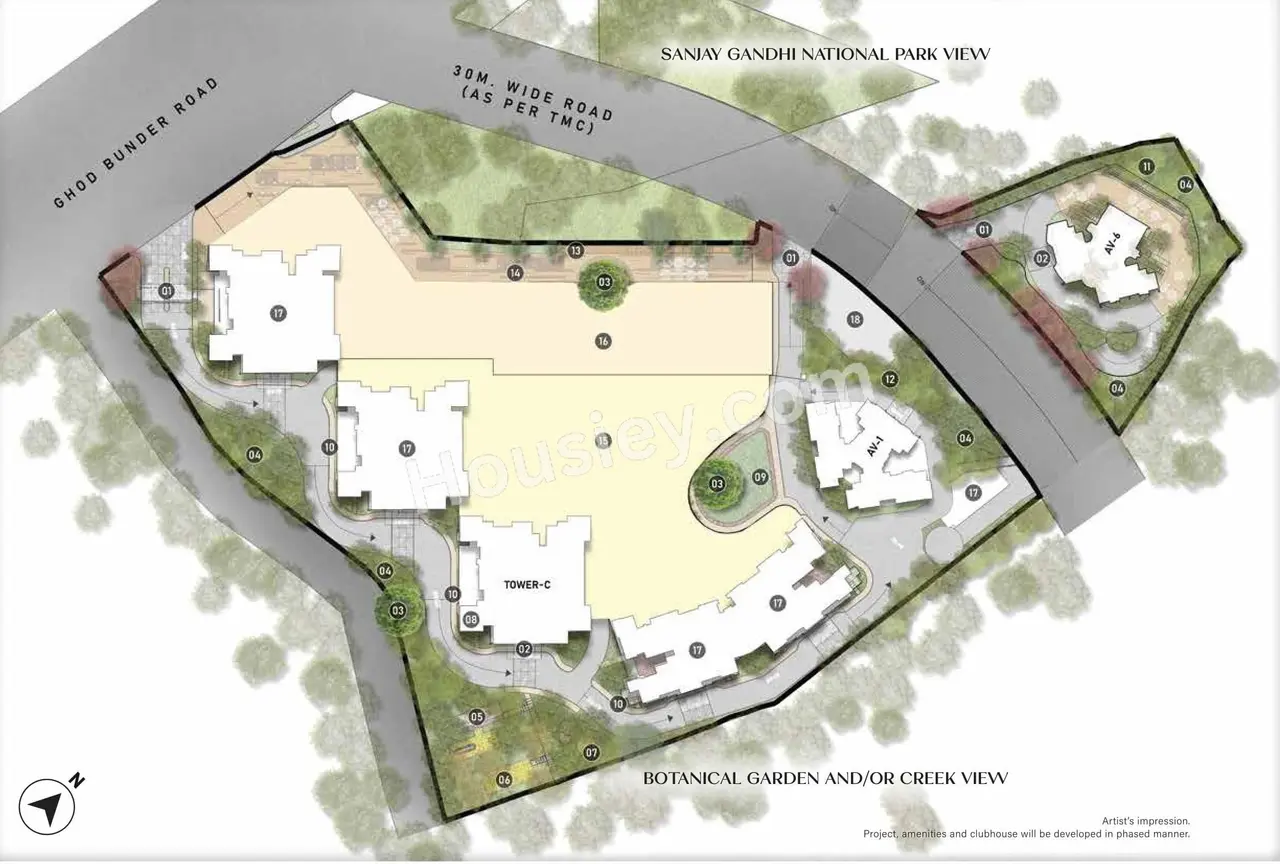 Puravankara Thane Master Plan