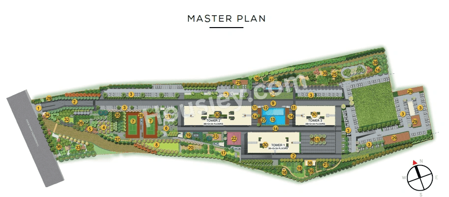 Purva Atmosphere Master Plan