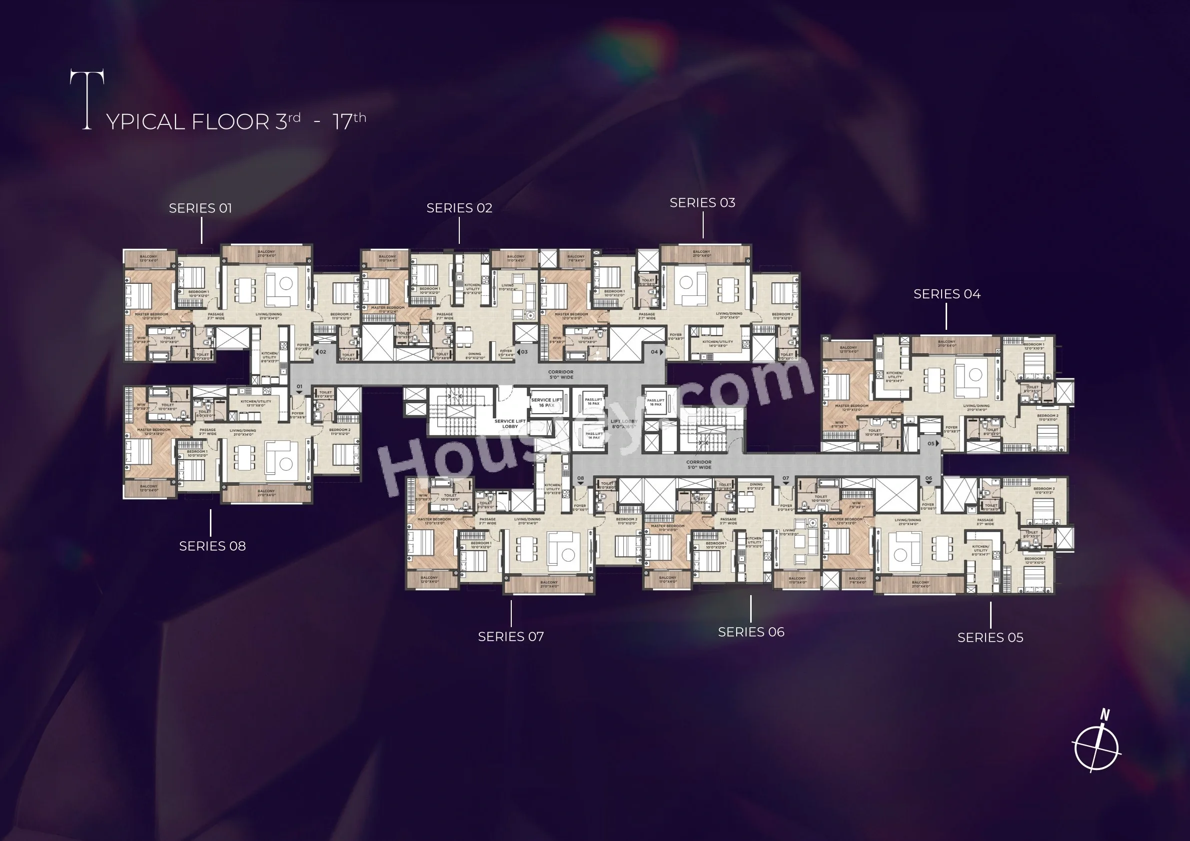 Purva Heritage Floor plan 2