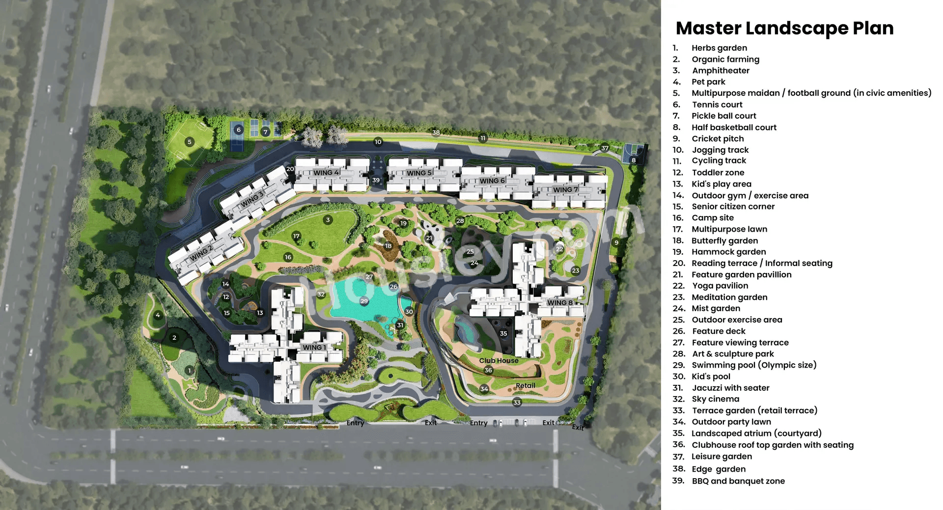 Purva Northern Lights Master Plan