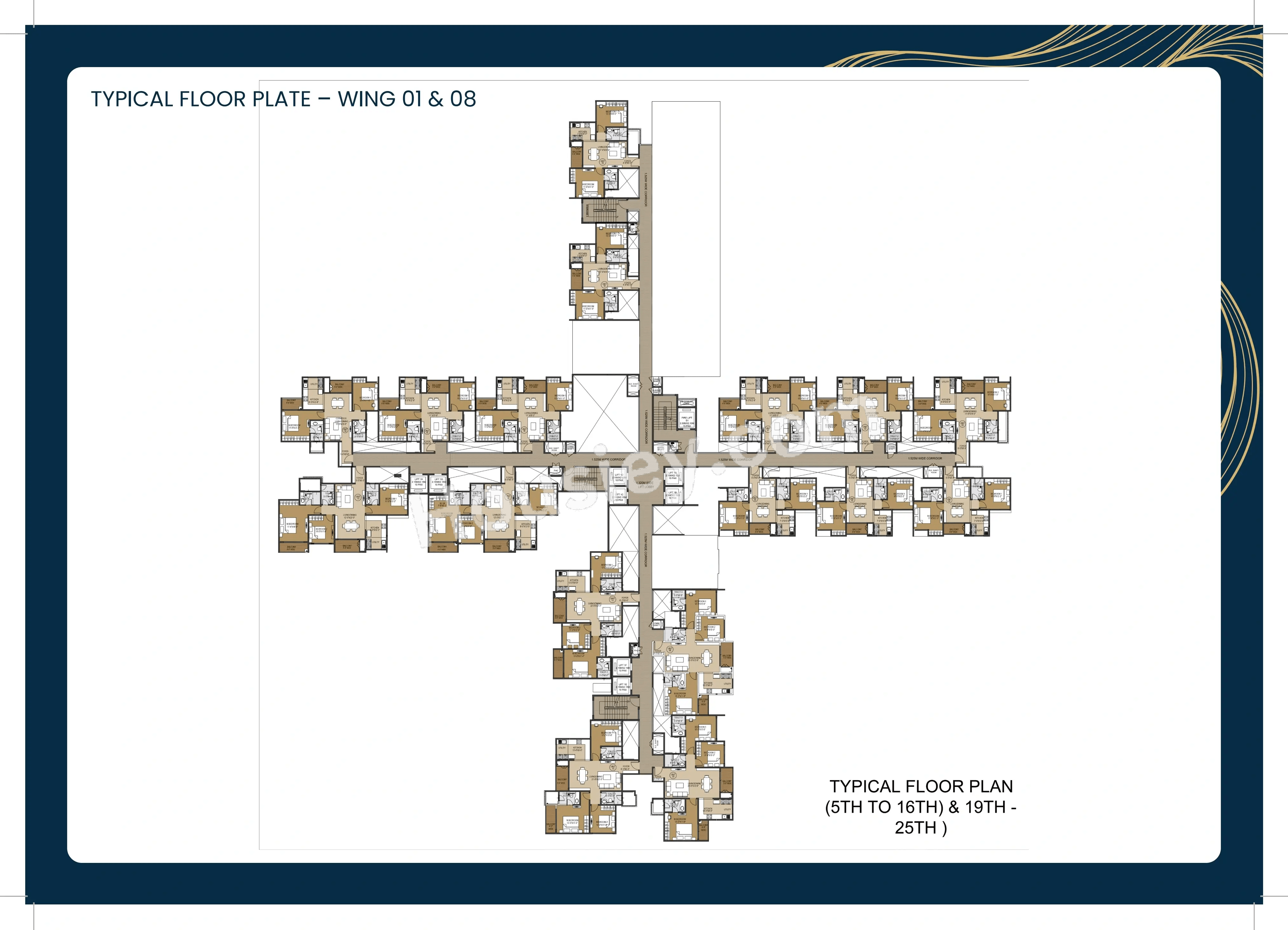 Purva Northern Lights Floor plan 1