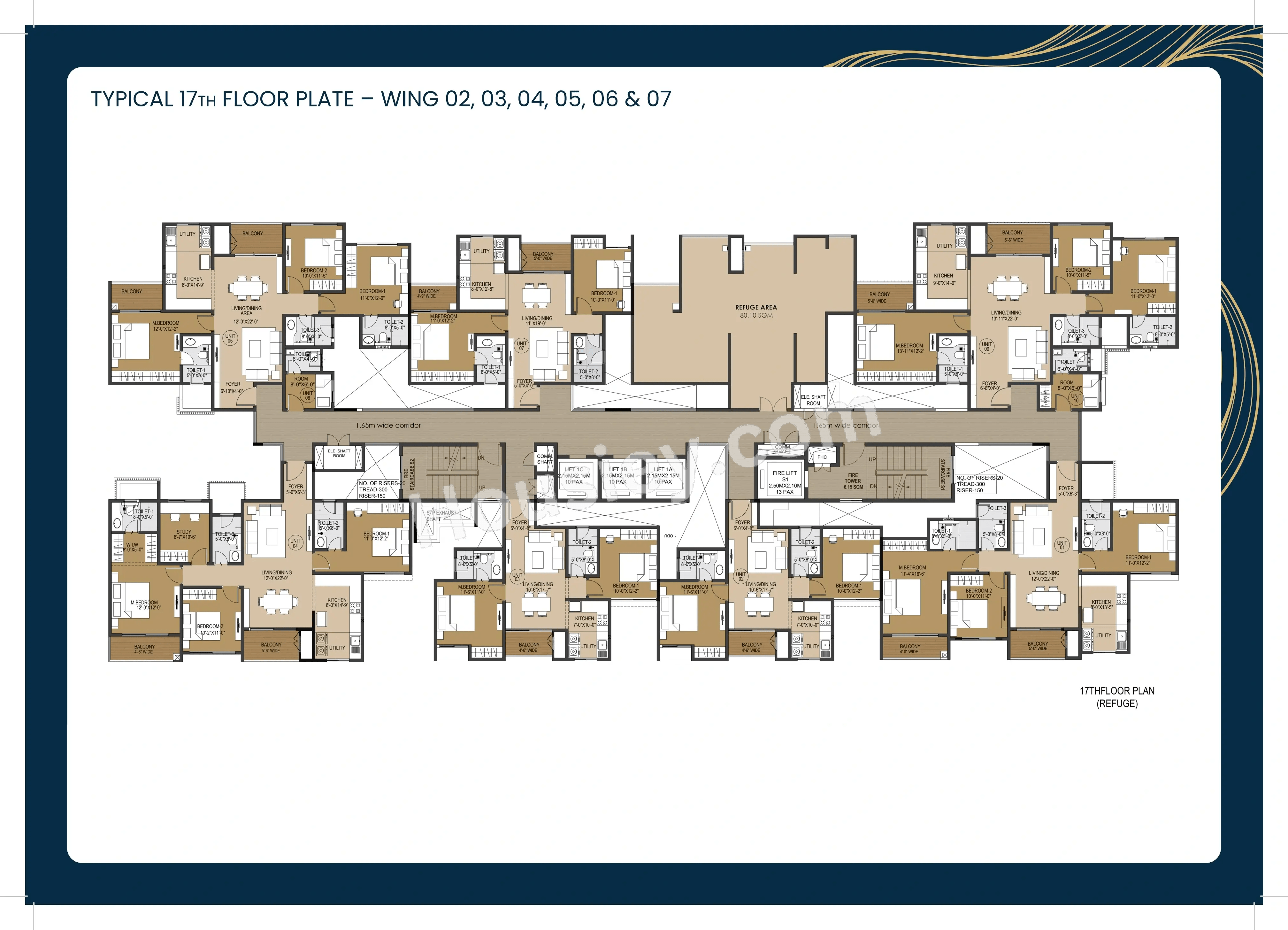 Purva Northern Lights Floor plan 2