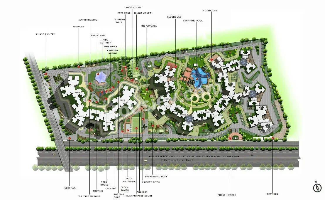 Purva Park Hill Master Plan