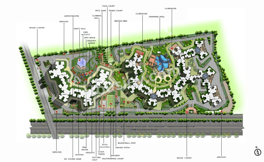 Purva Park Hill Master Plan
