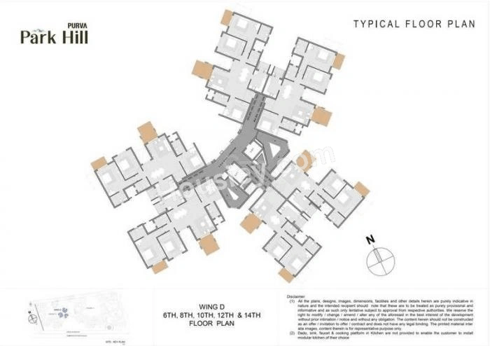 Purva Park Hill Floor plan 2