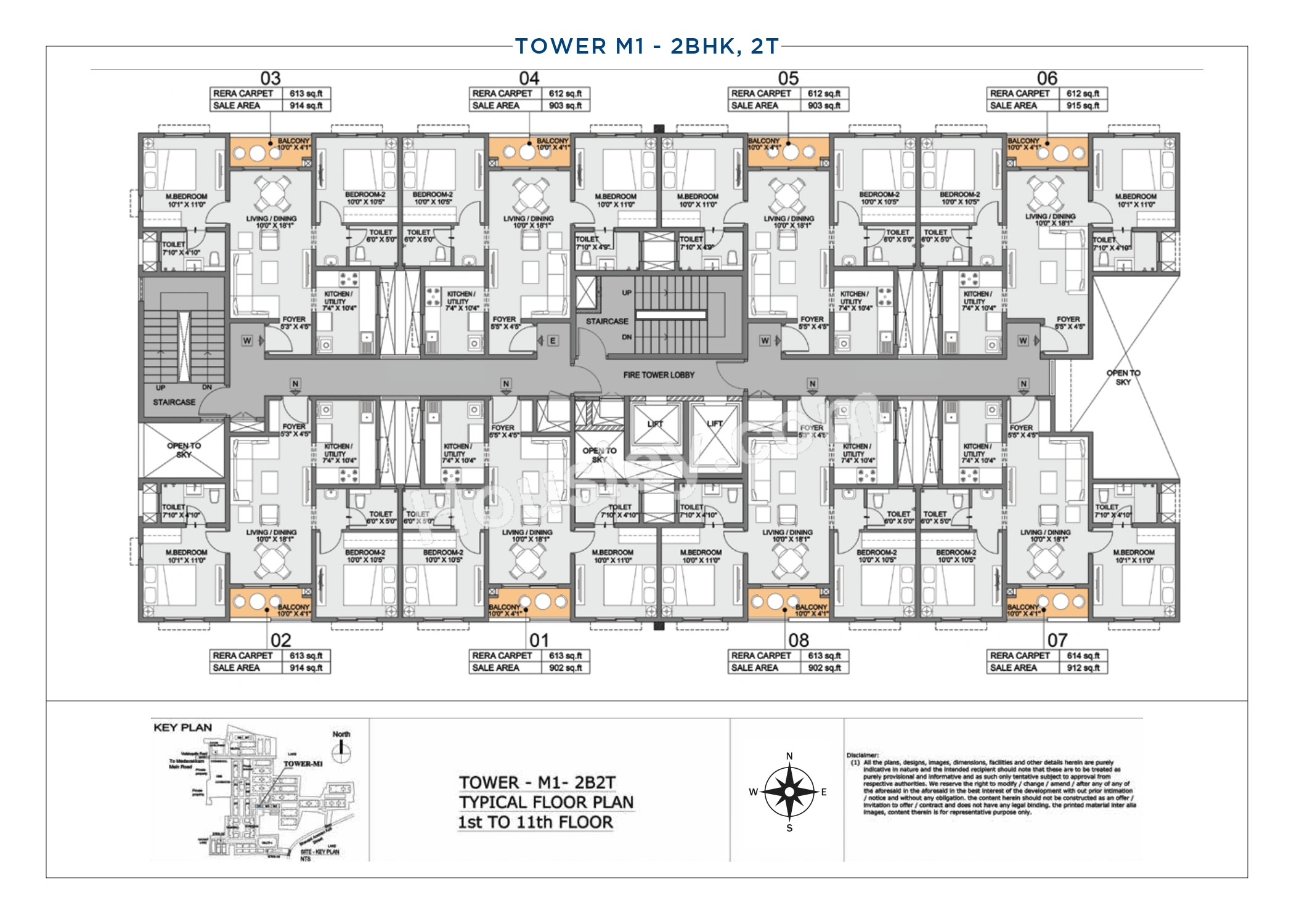 Purva Windermere Floor plan 3