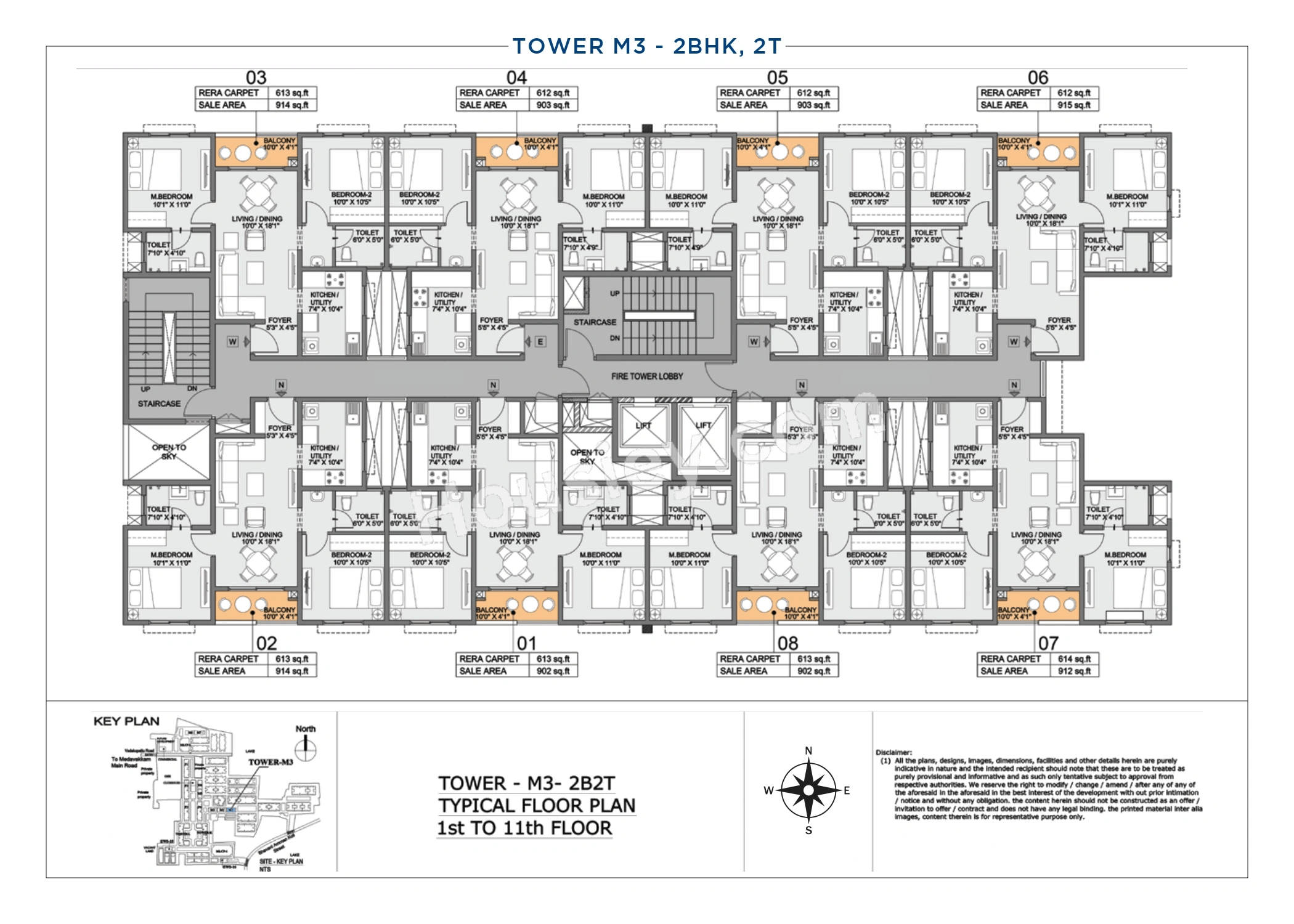 Purva Windermere Floor plan 5