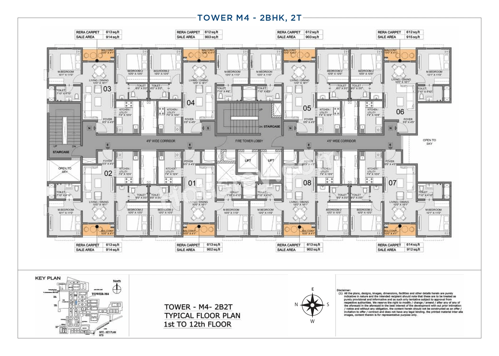 Purva Windermere Floor plan 6