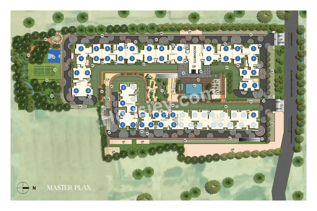 Purva Zenium Master Plan