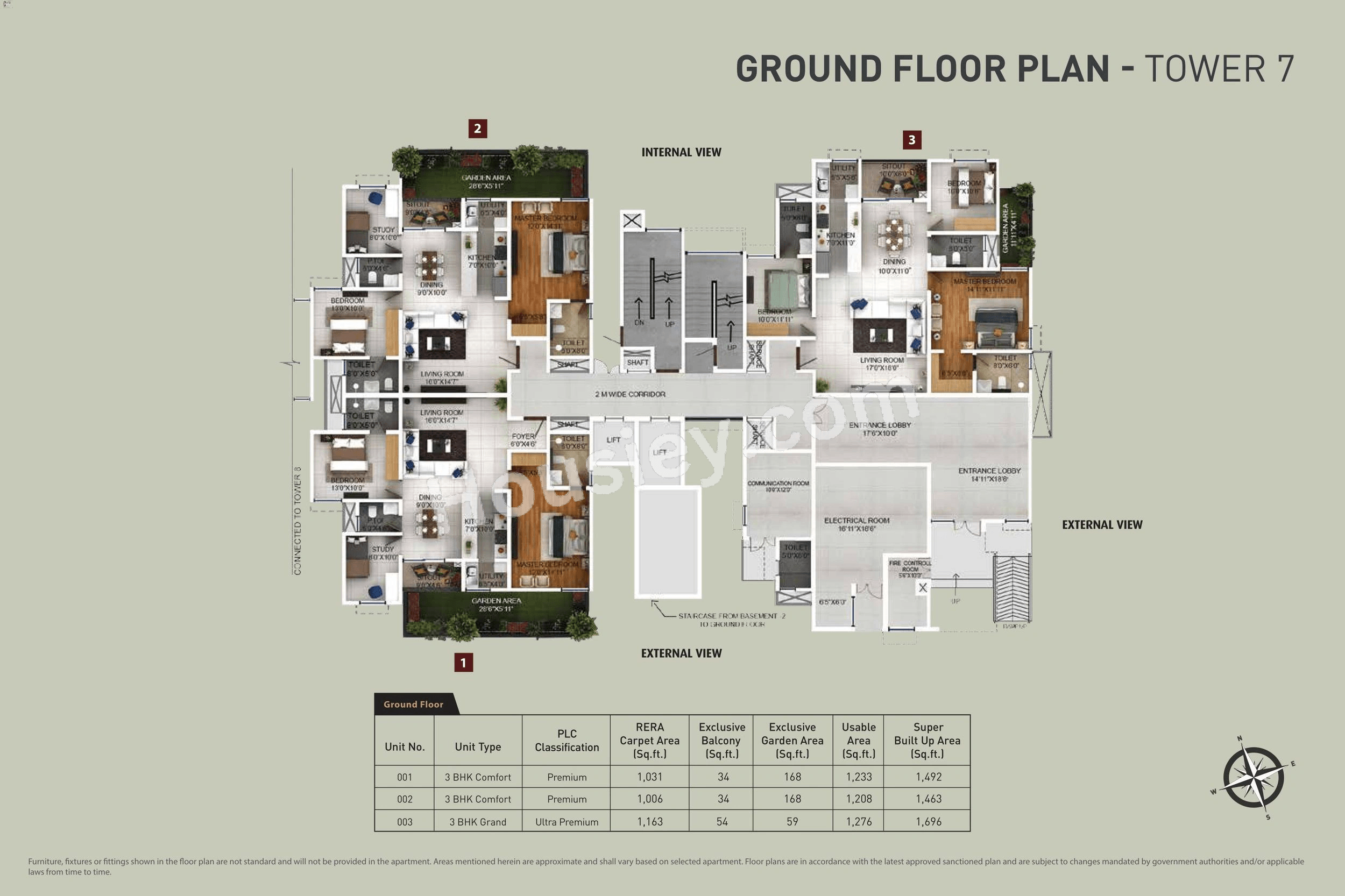 Purva Zenium Floor plan 2