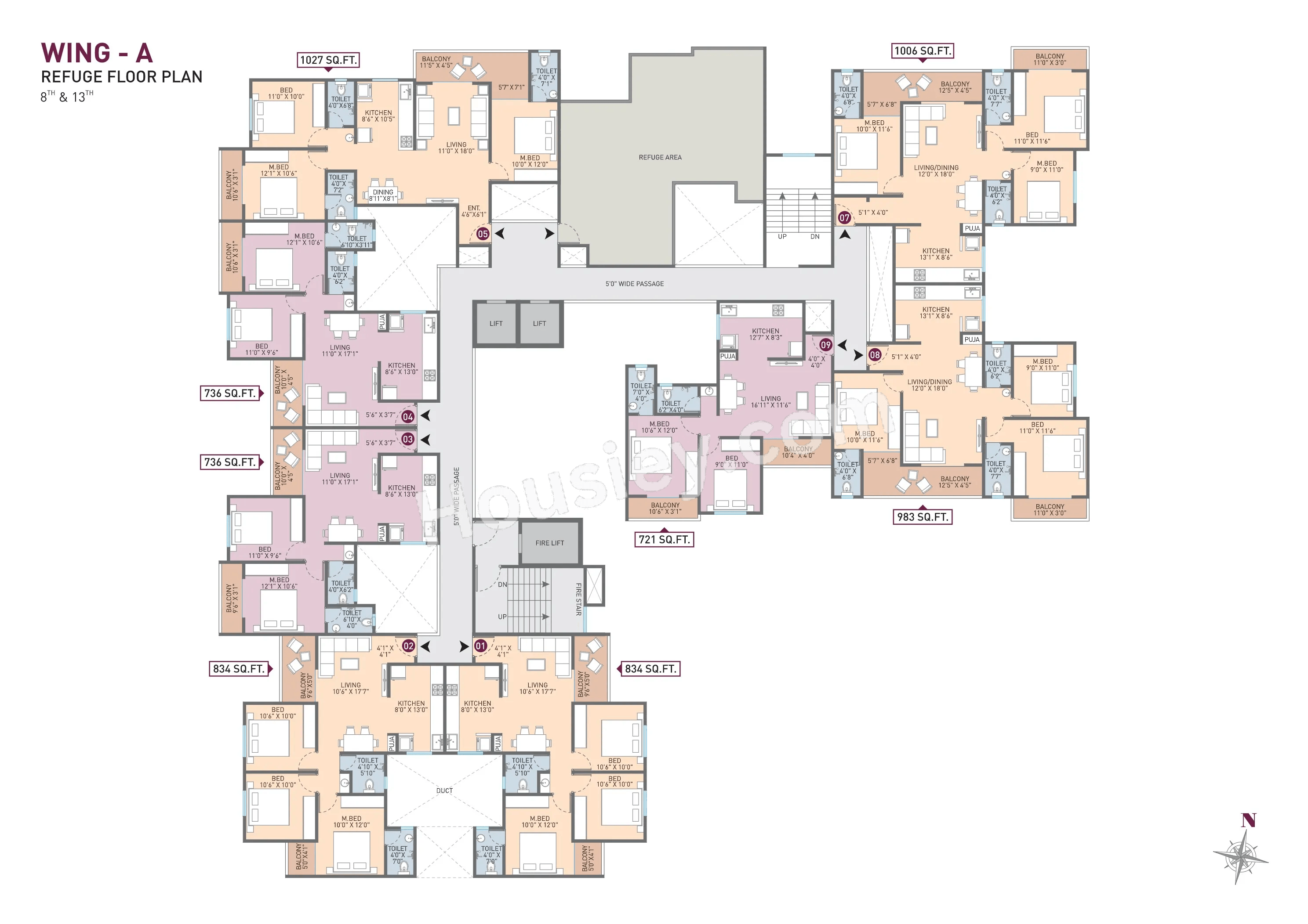 Radhe Anantam Floor plan 1