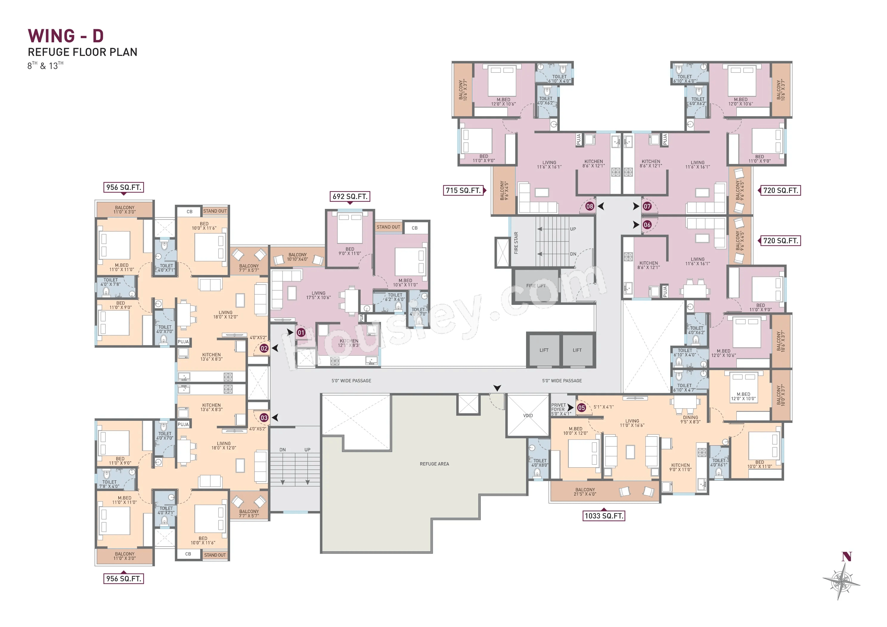 Radhe Anantam Floor plan 7