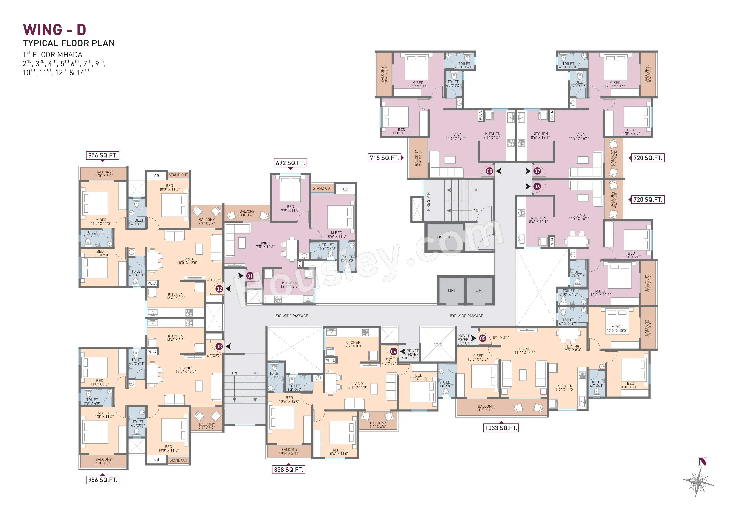 Radhe Anantam Floor plan 8