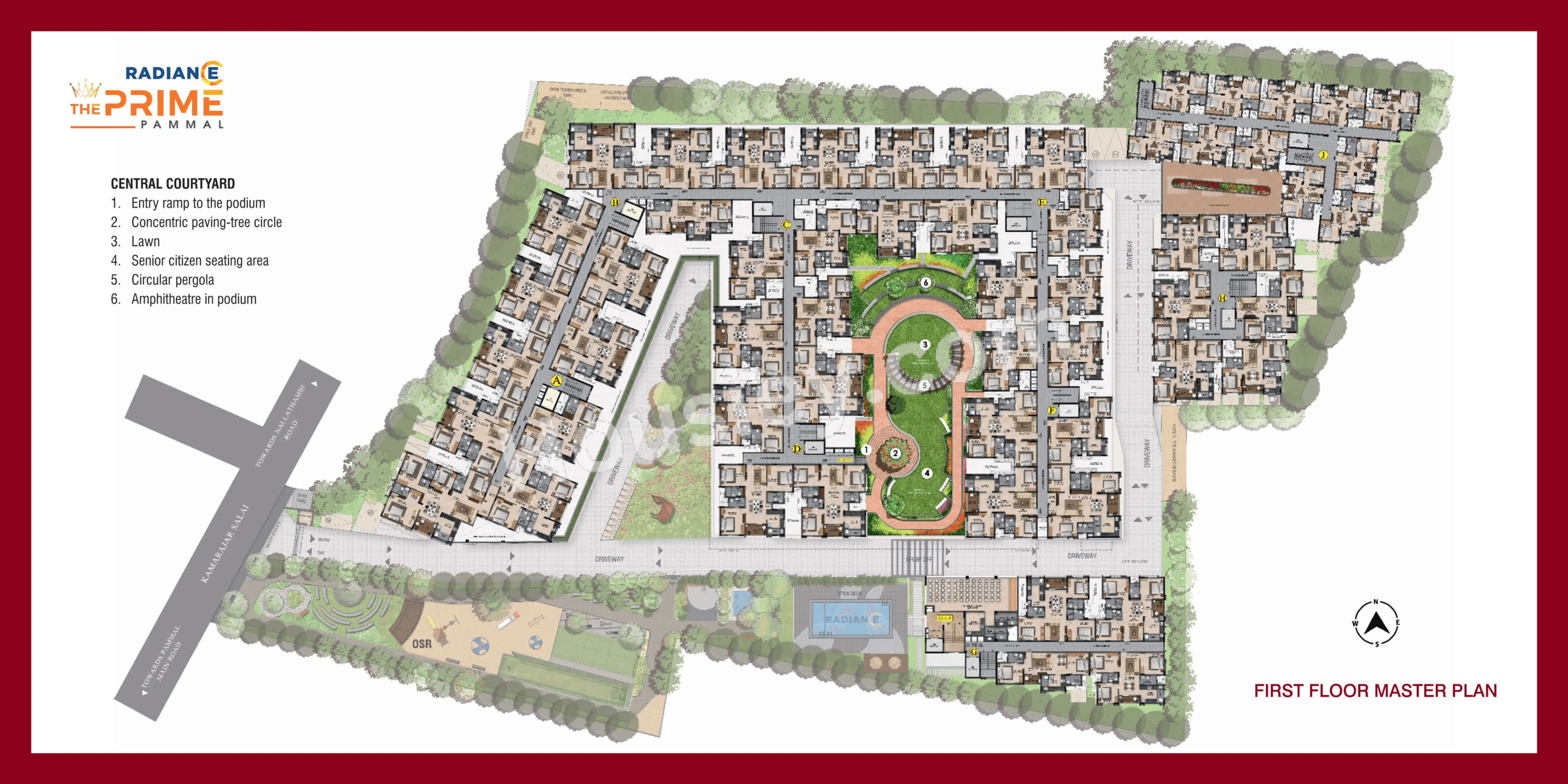 Radiance The Prime Floor plan 1