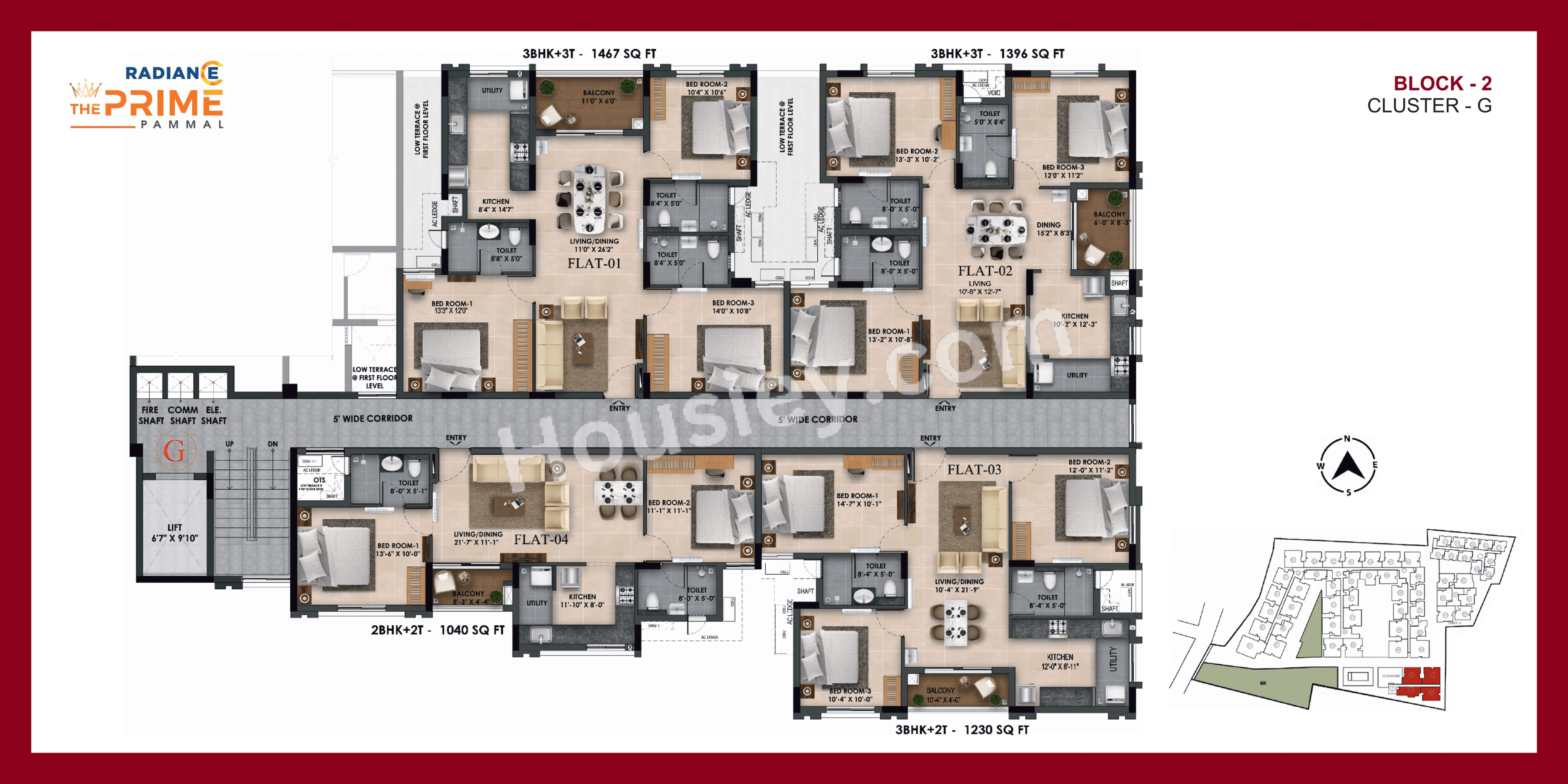 Radiance The Prime Floor plan 8