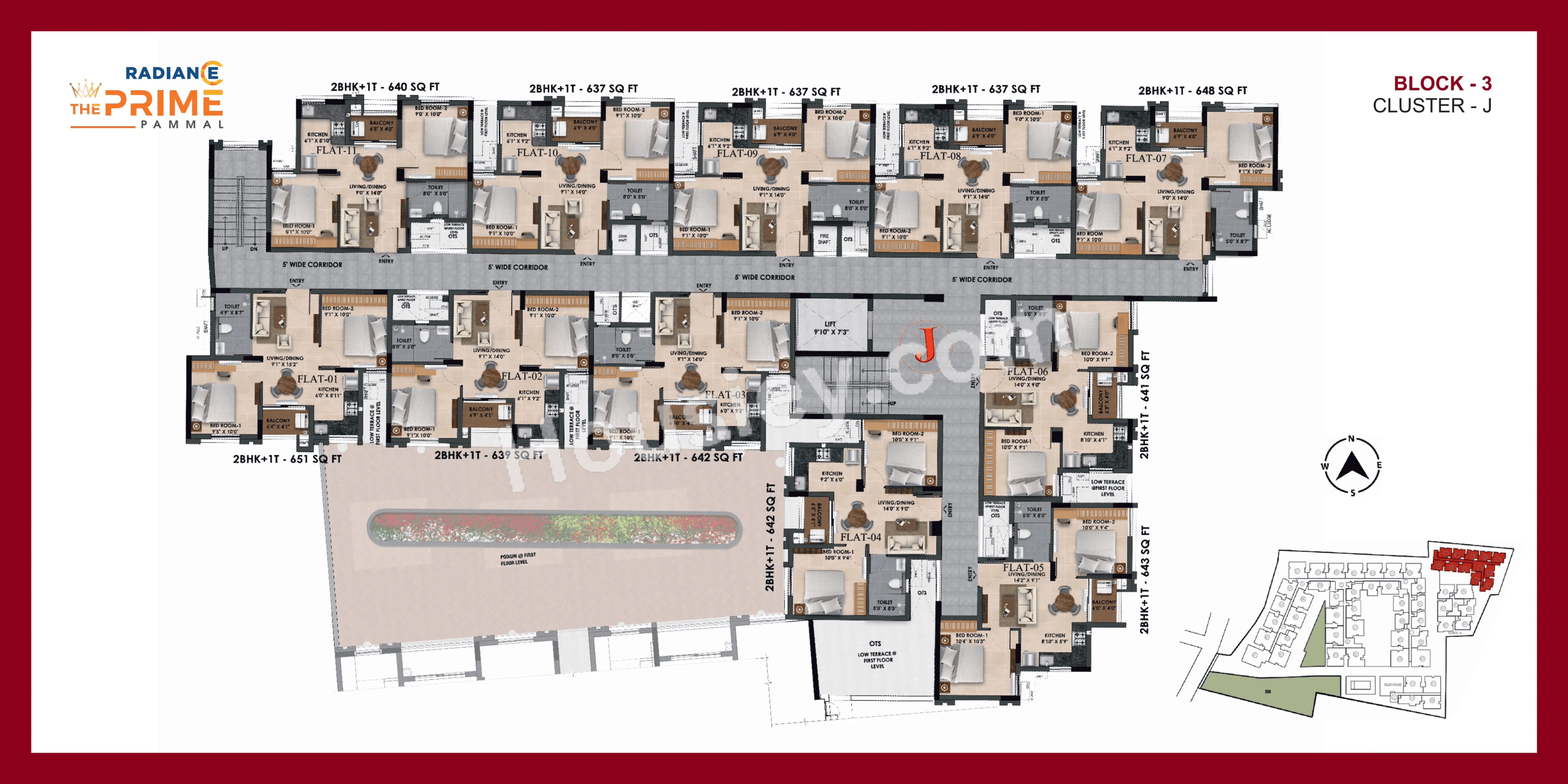 Radiance The Prime Floor plan 10