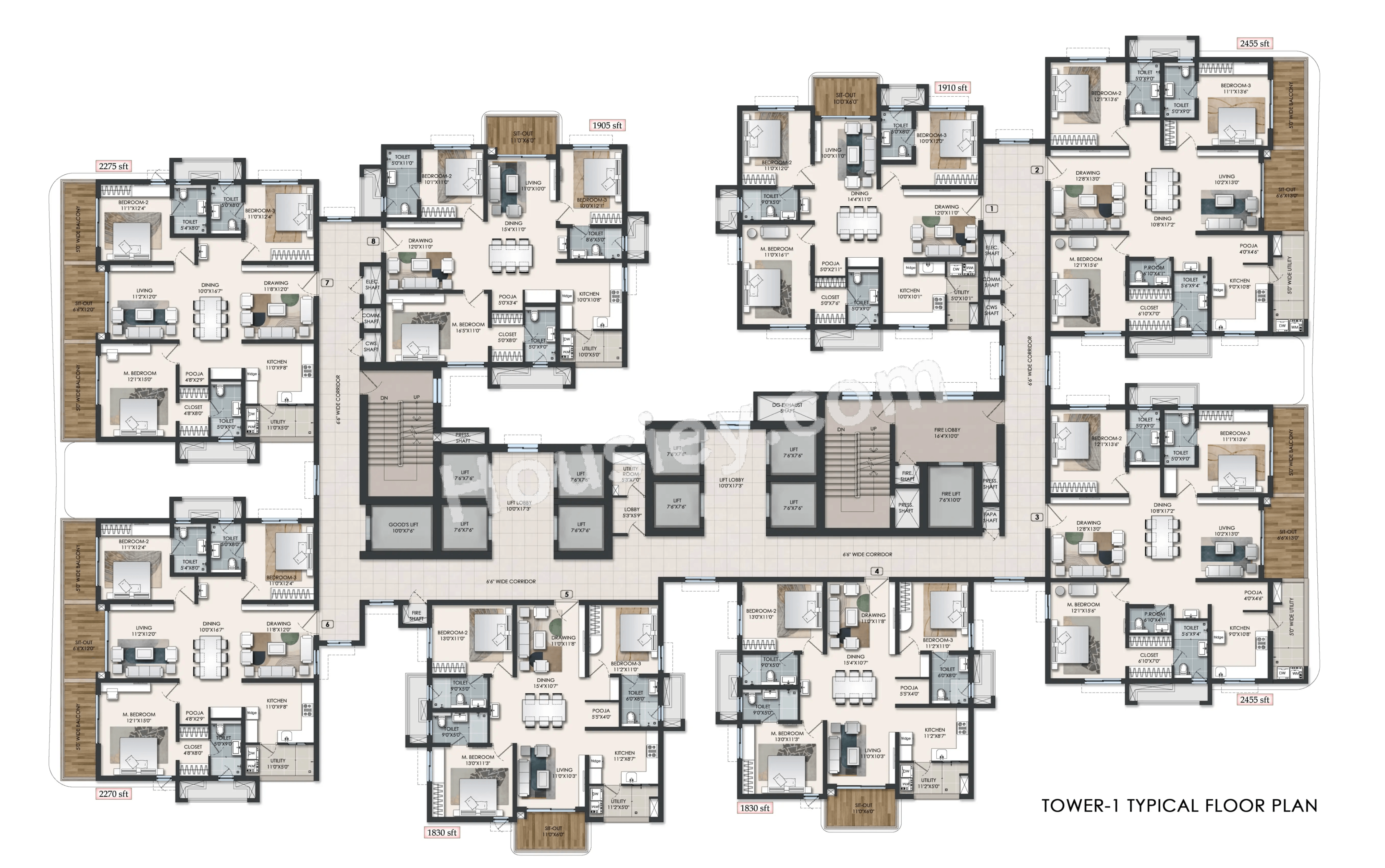 Raghava Halo Floor plan 1