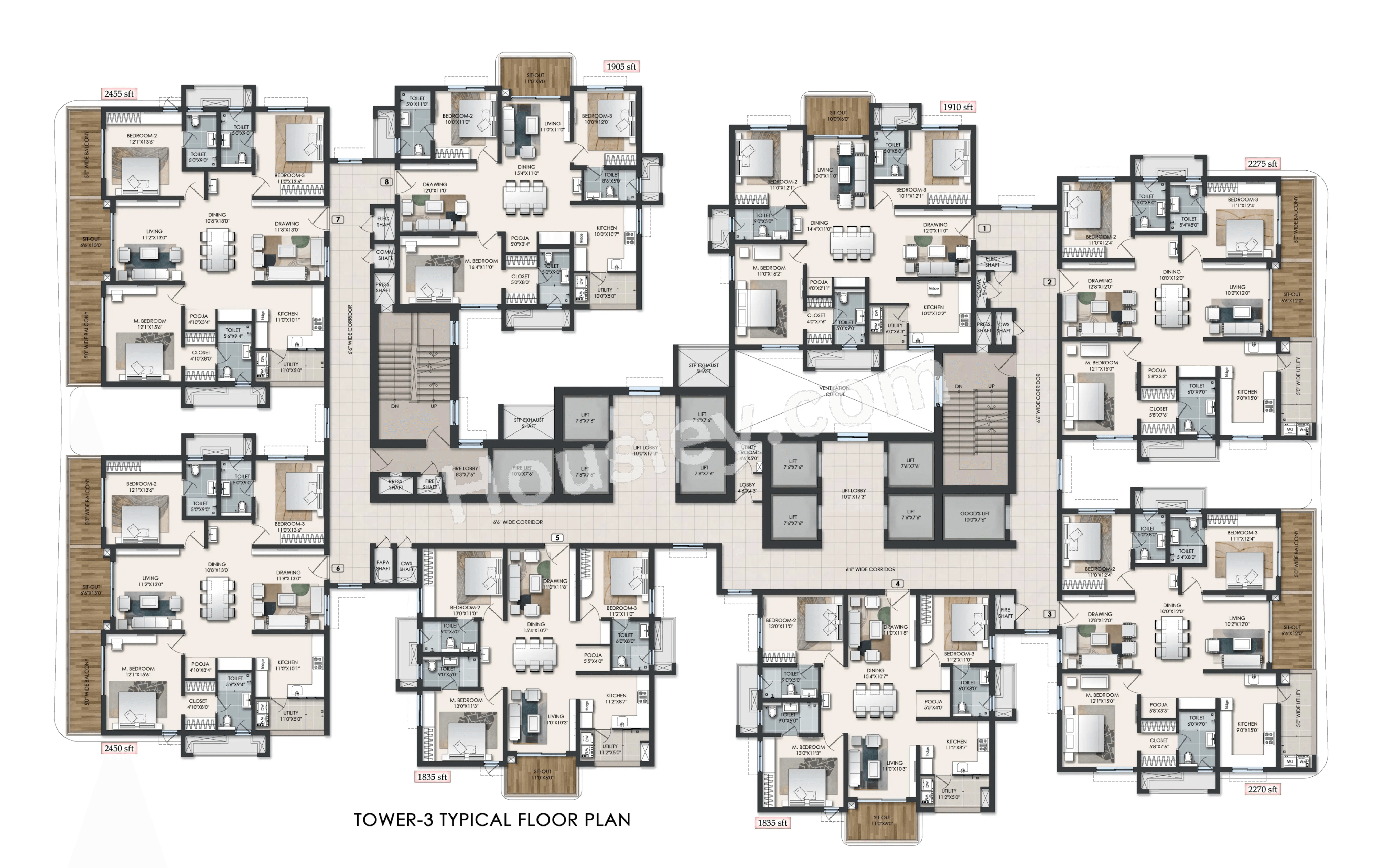 Raghava Halo Floor plan 3