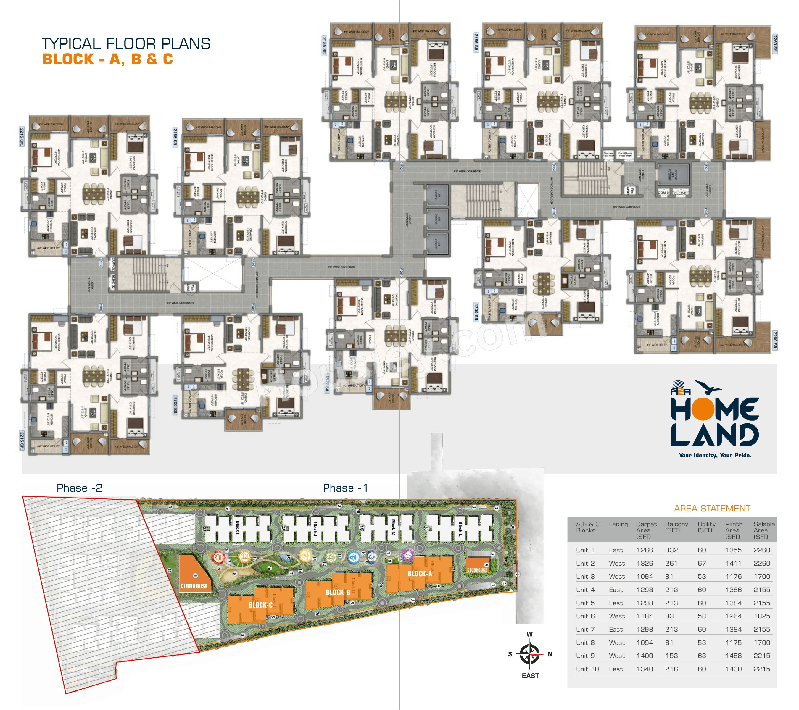 Raghuram A2A Homeland Floor plan 3