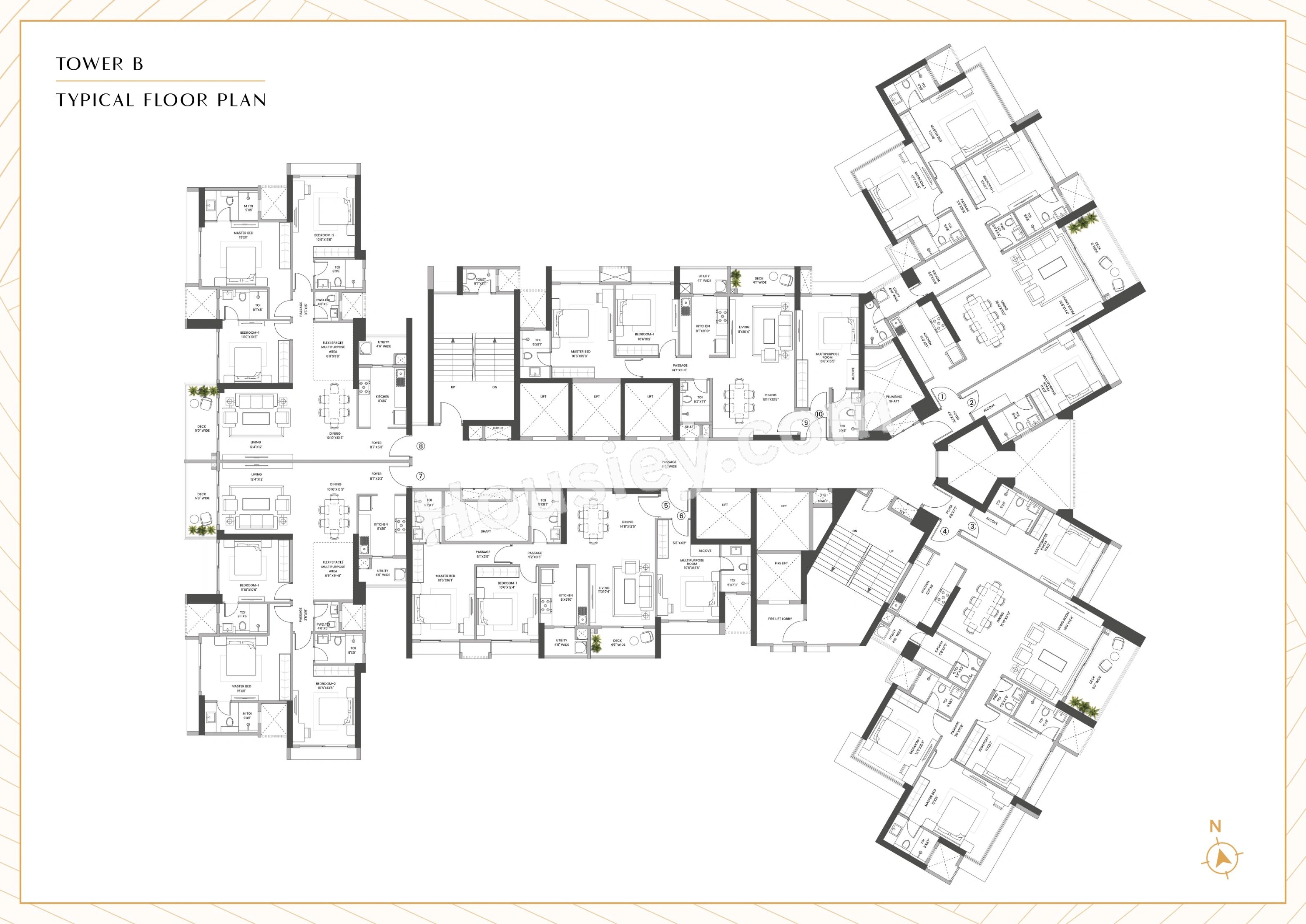 Raheja Antares Master Plan