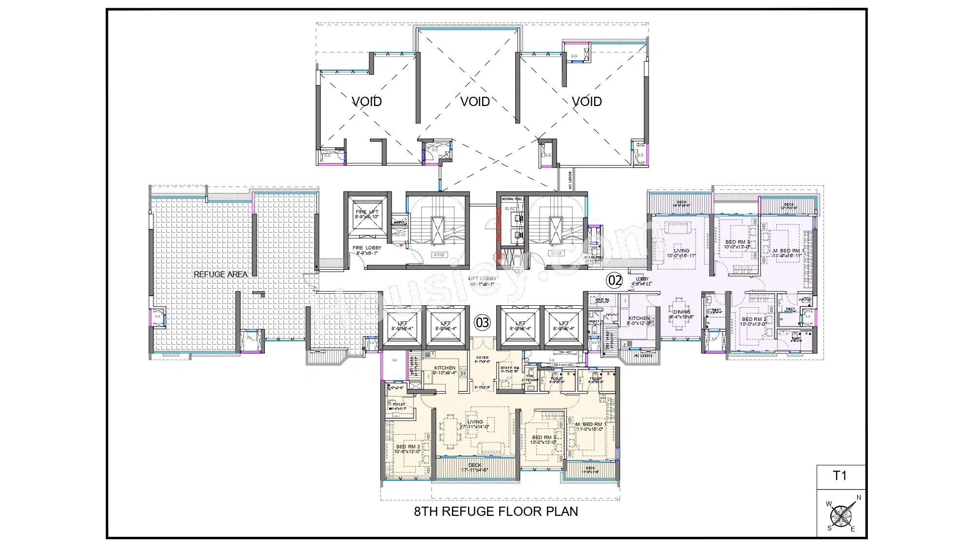 Raheja Atlantis Floor plan 2