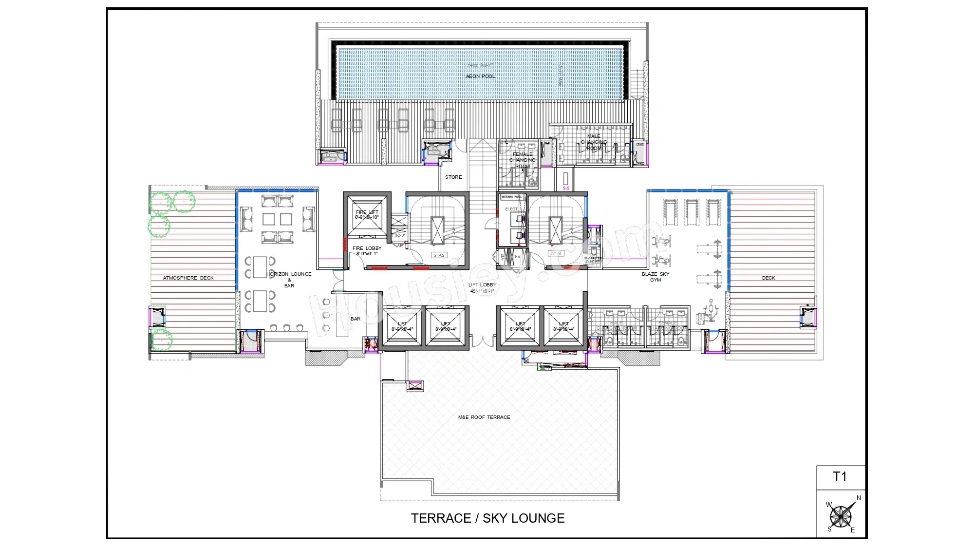 Raheja Atlantis Floor plan 3