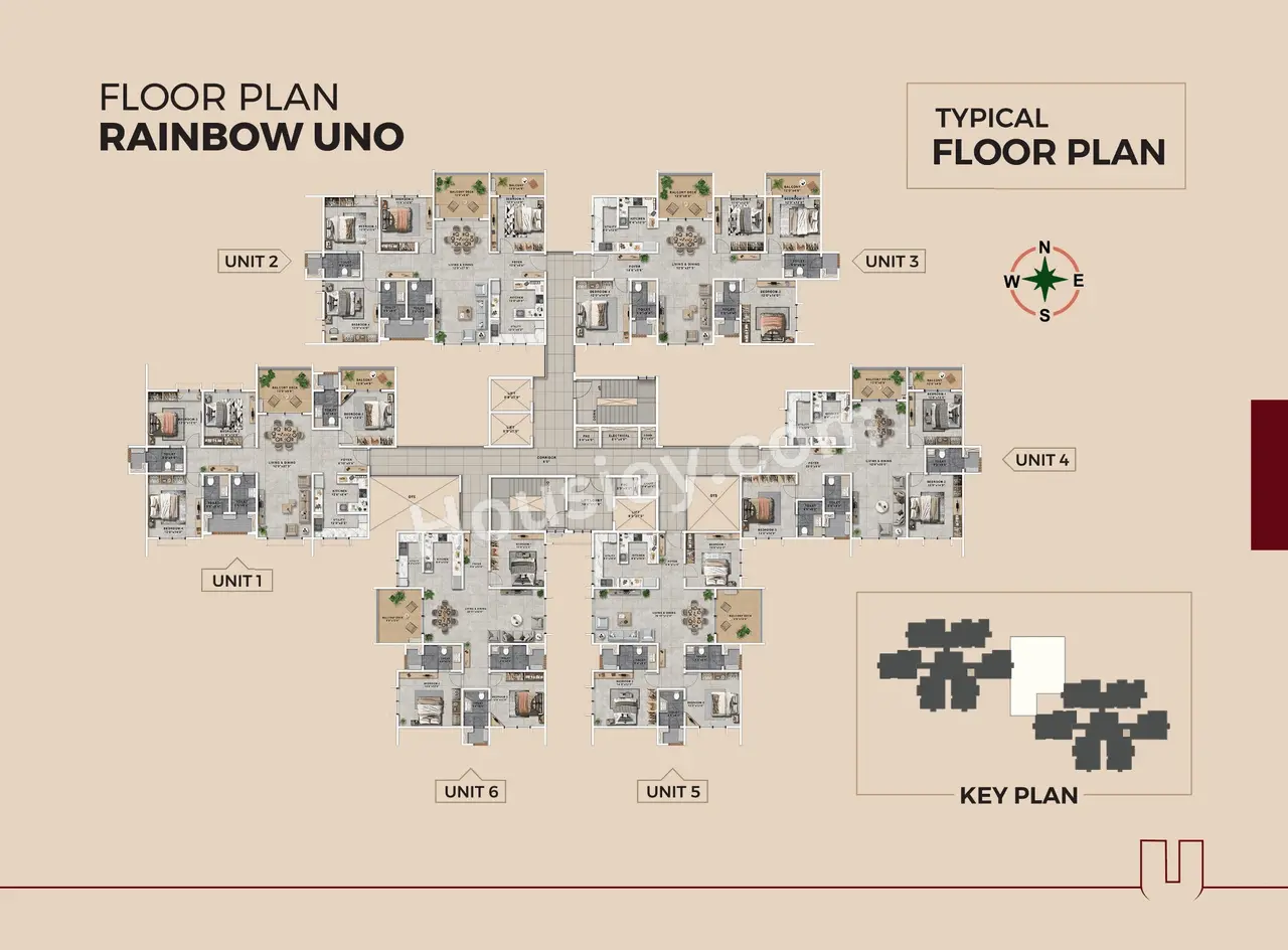 Rainbow Uno Floor Plan