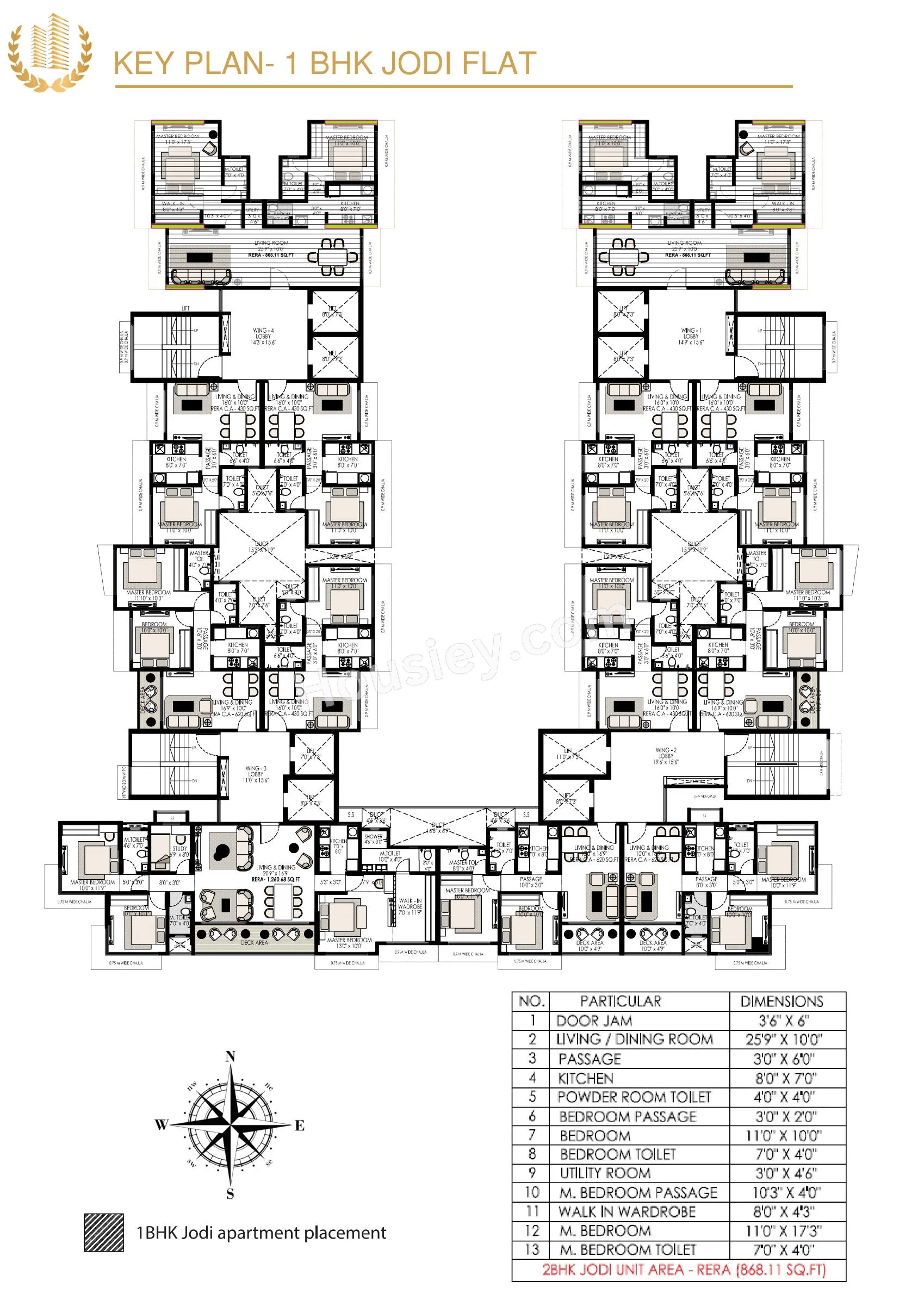 Raj Vega Floor plan 4